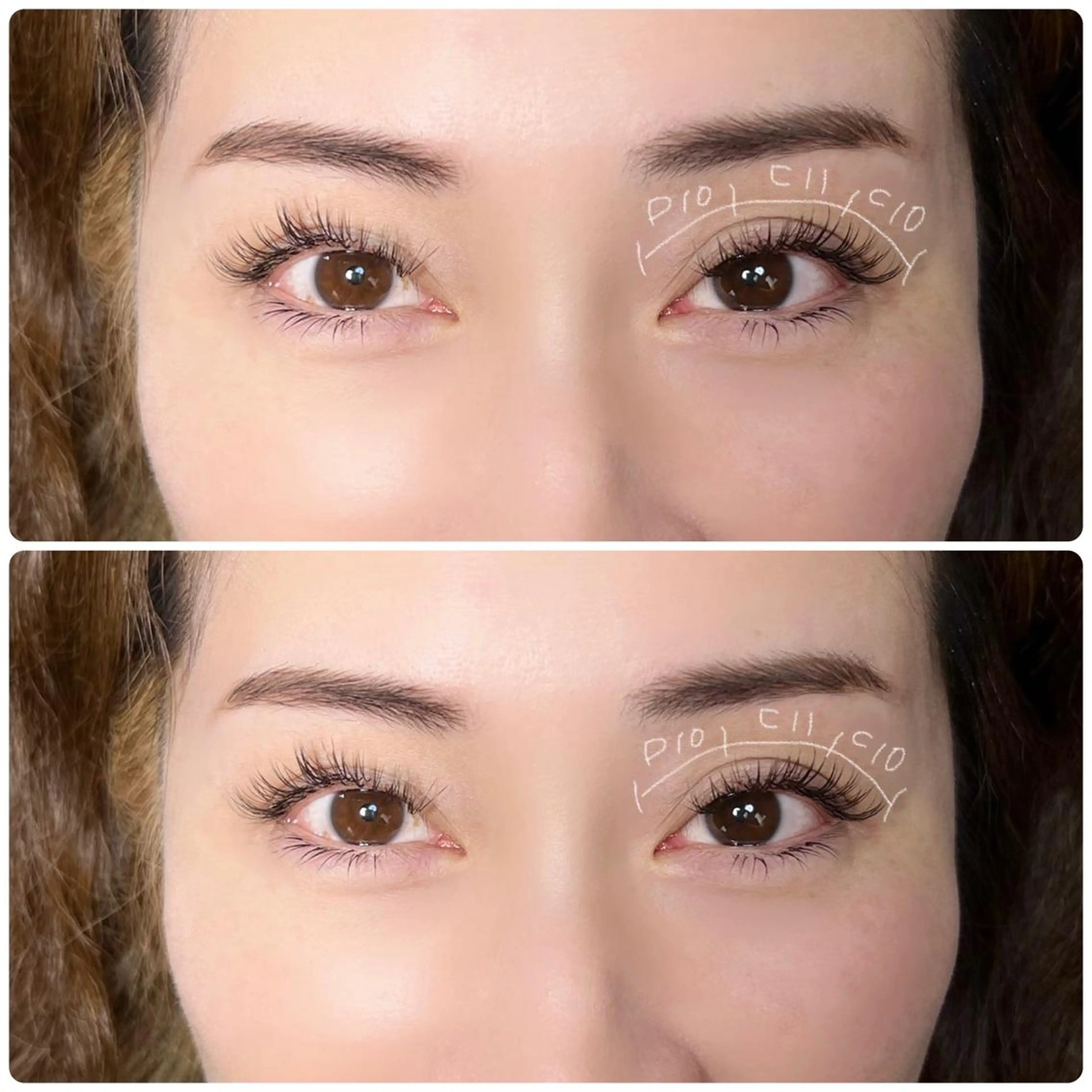 マツエク・マツパ バインドロック カラーマツエク ナチュラル 下まつげエクステ lilou 【マツエク・まつパ】のマツエク・マツパデザイン