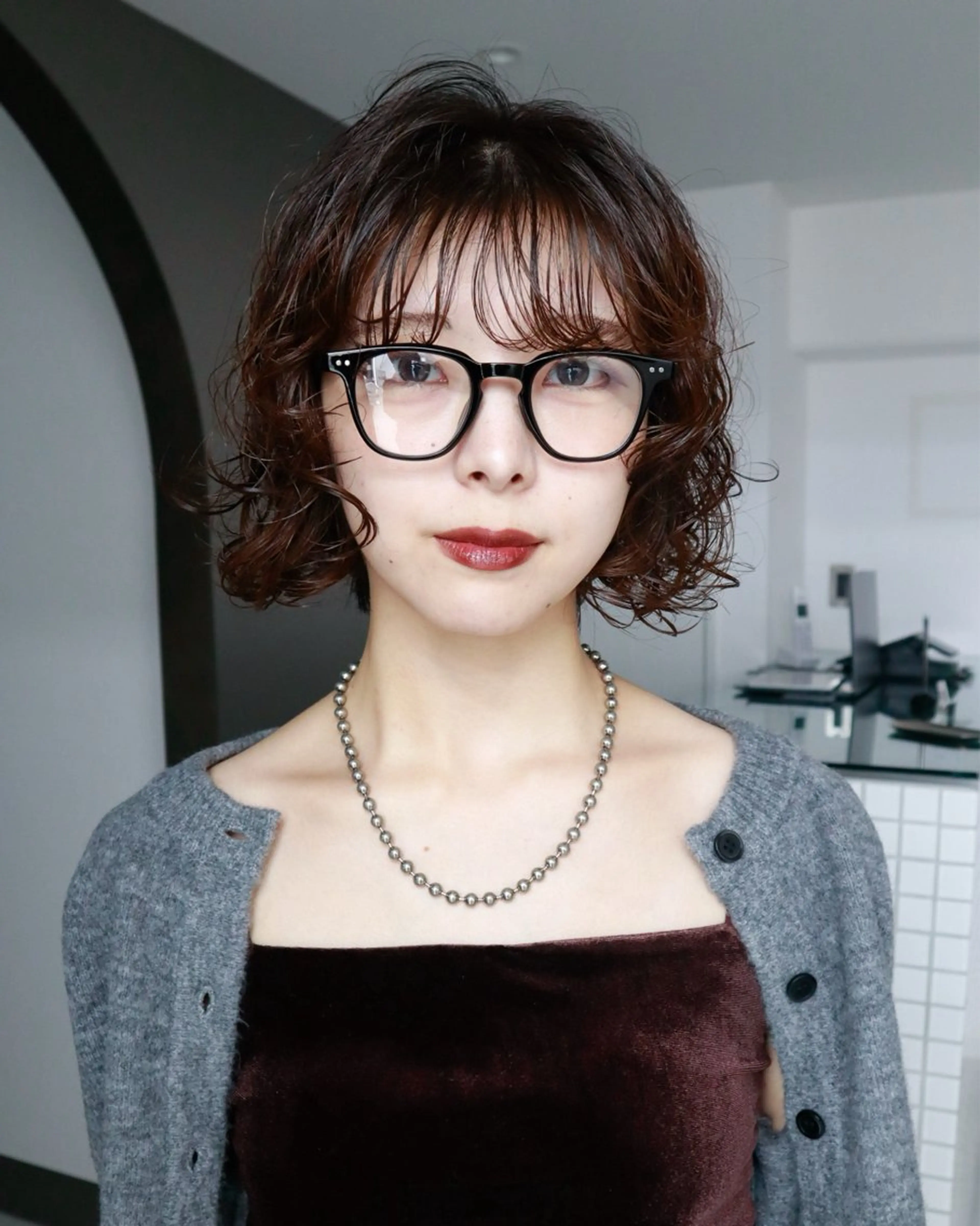 【✨期間限定！！✨】似合わせカット＋ダメージレスパーマ＋最高級トリートメントの写真