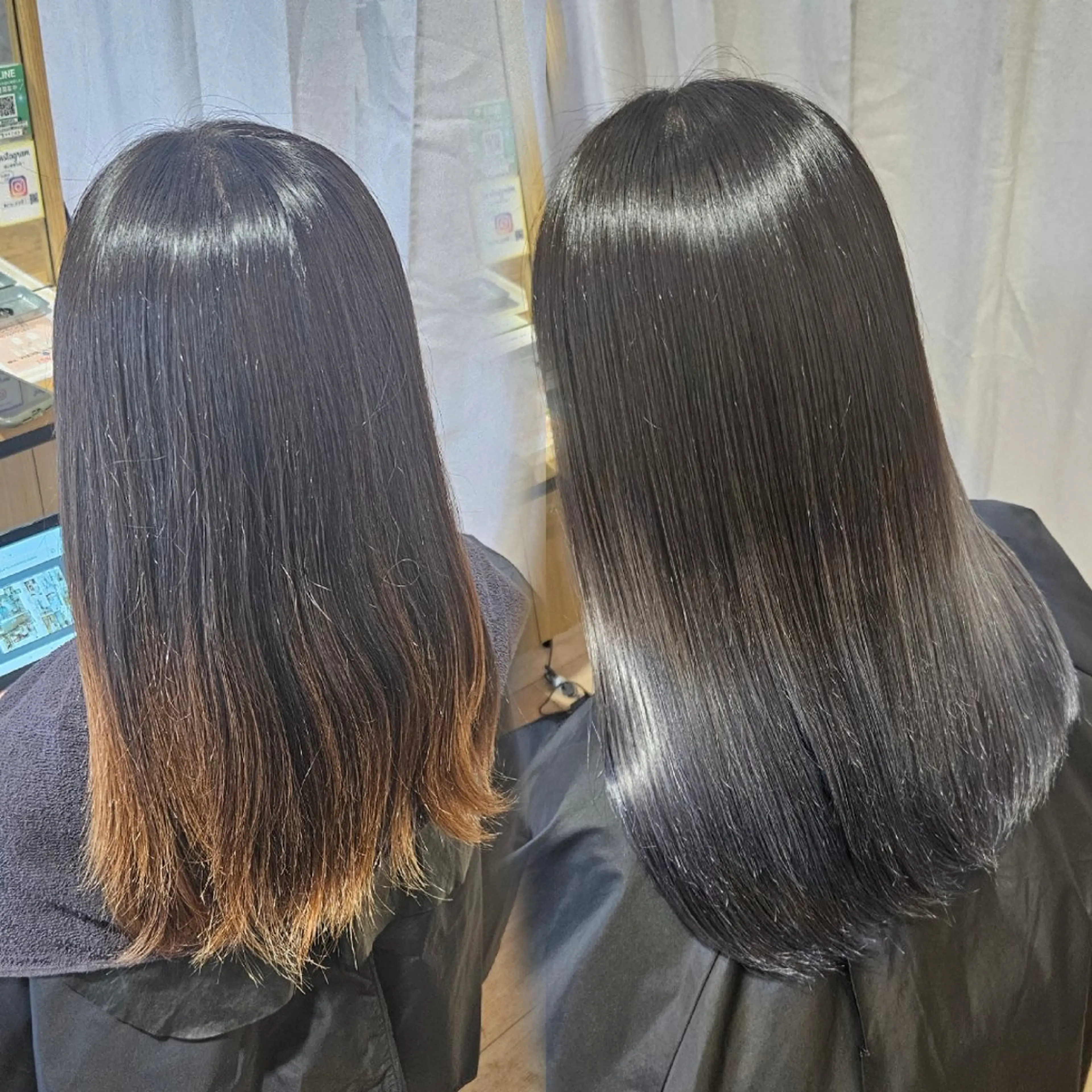 セミロング カラー グラデーションカラー ヘアカラー トリートメント ACTOR所属・外戸口未優利 /ケドグチミユリのヘアスタイル