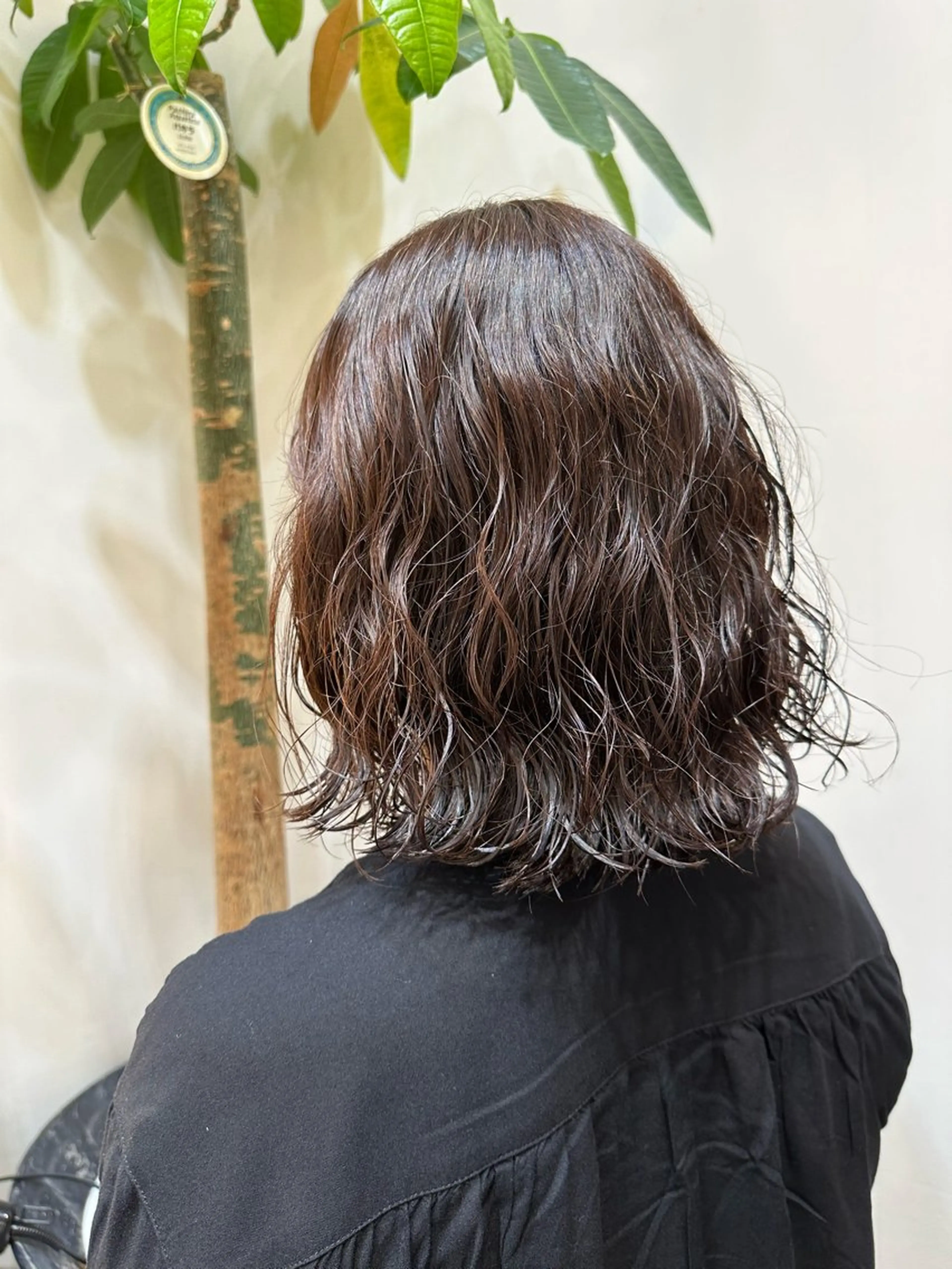 ミディアム パーマ ミディアムパーマ LA.DONNA所属・大島 龍興のヘアスタイル