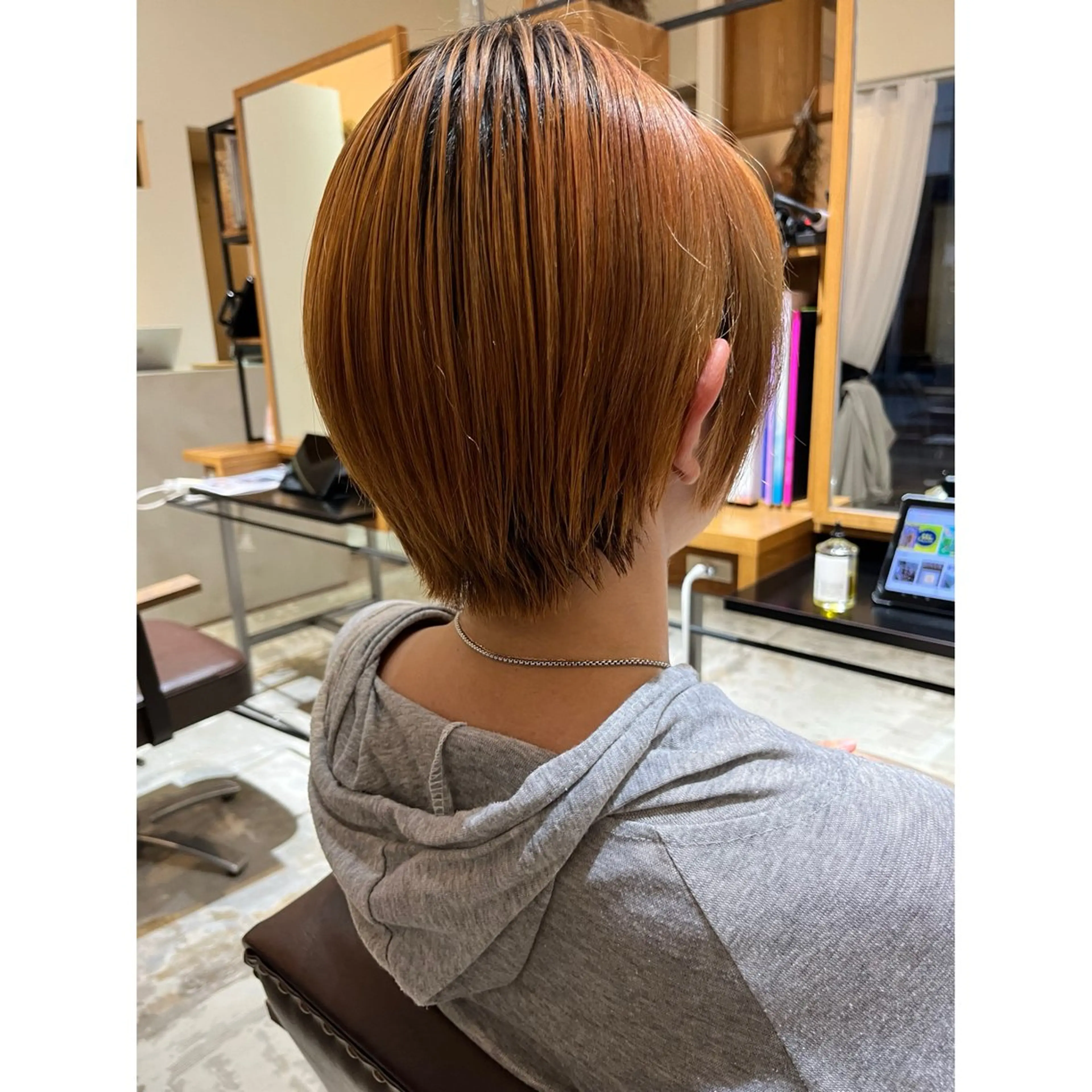 ショート カット 喜友名洸季 anoneのヘアスタイル