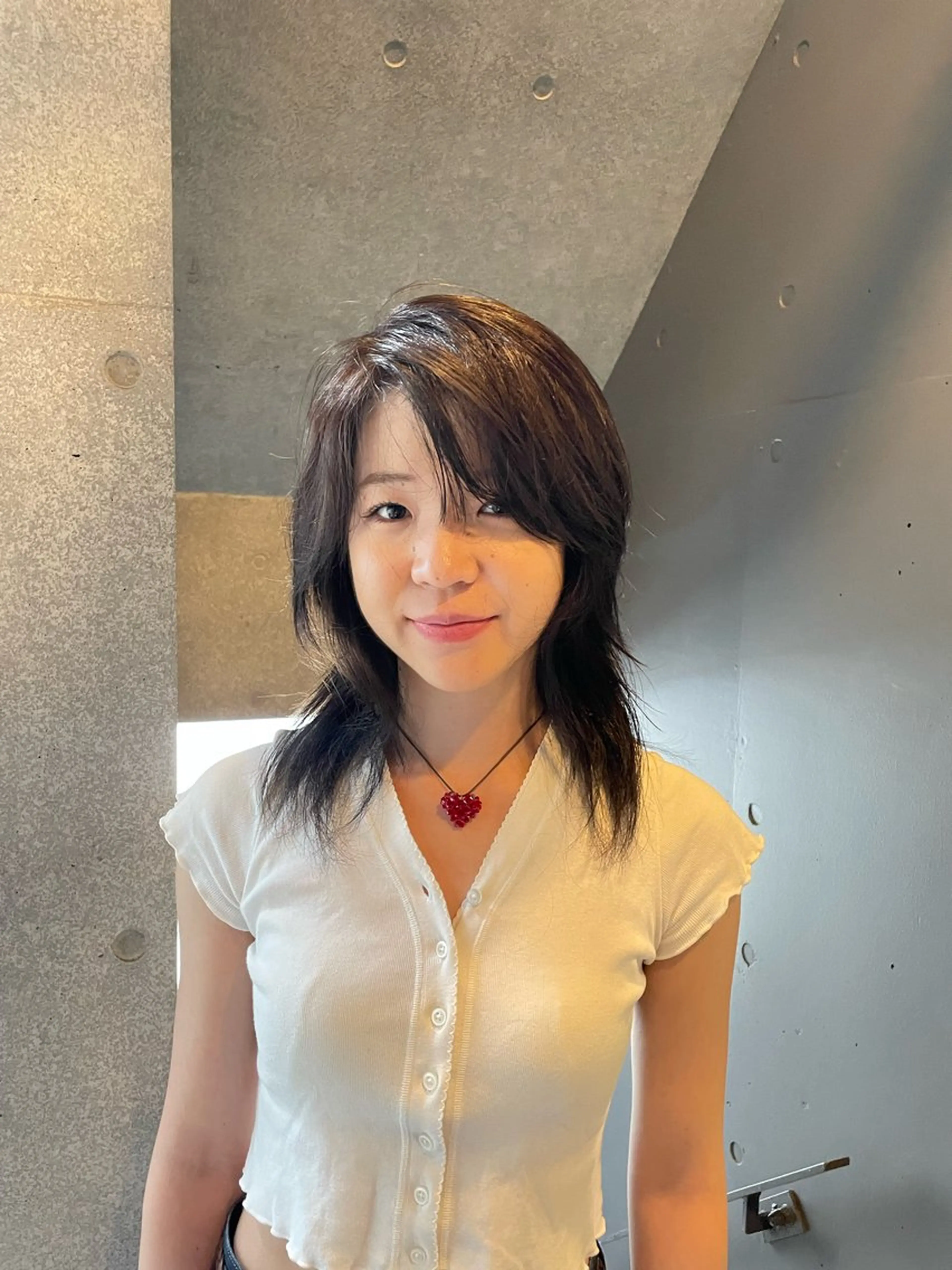 ミディアム shoko/ 海外ガール風パーマのヘアスタイル