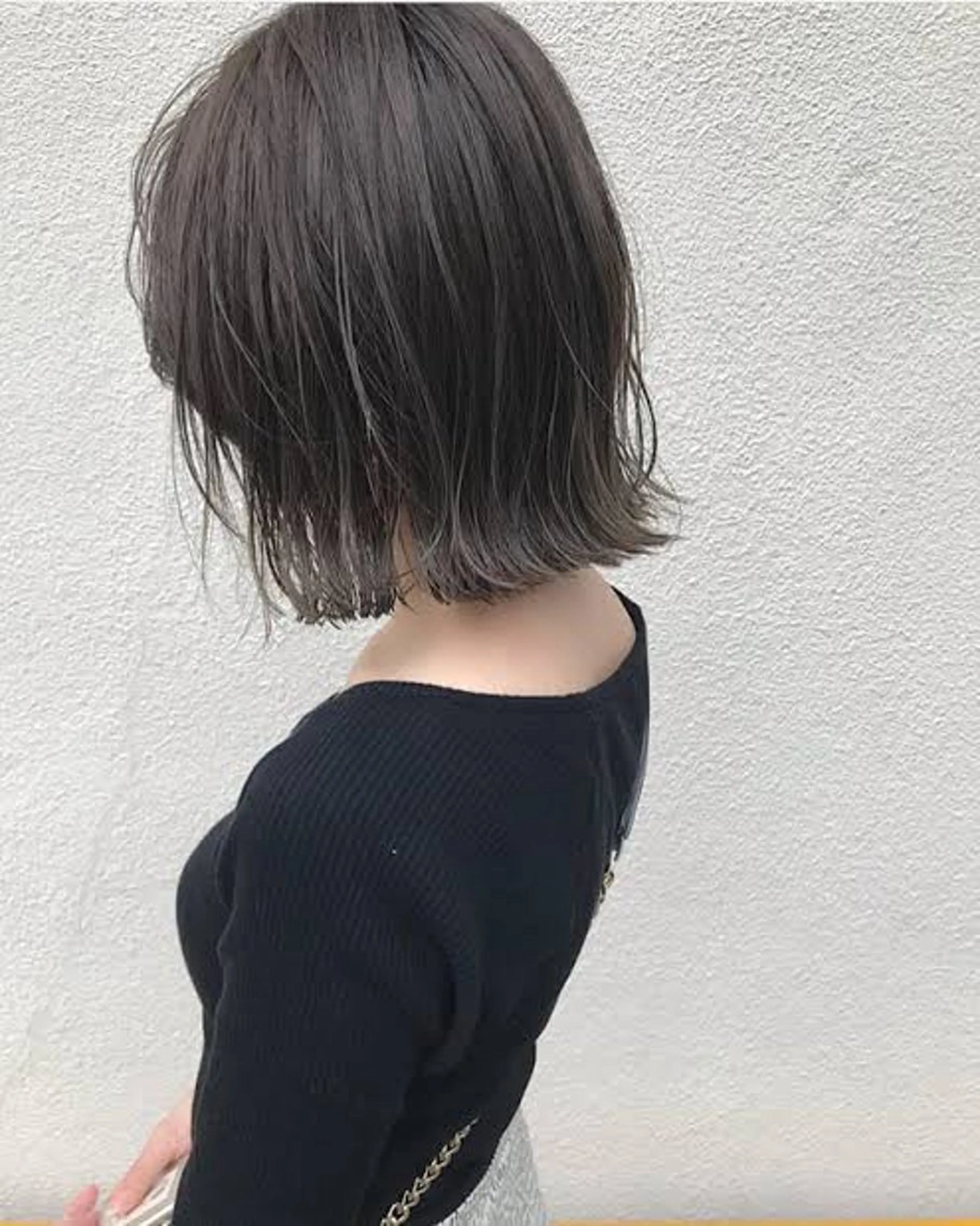 ミディアム カラー ハイライトカラー ハイライト 臺 佳連のヘアスタイル