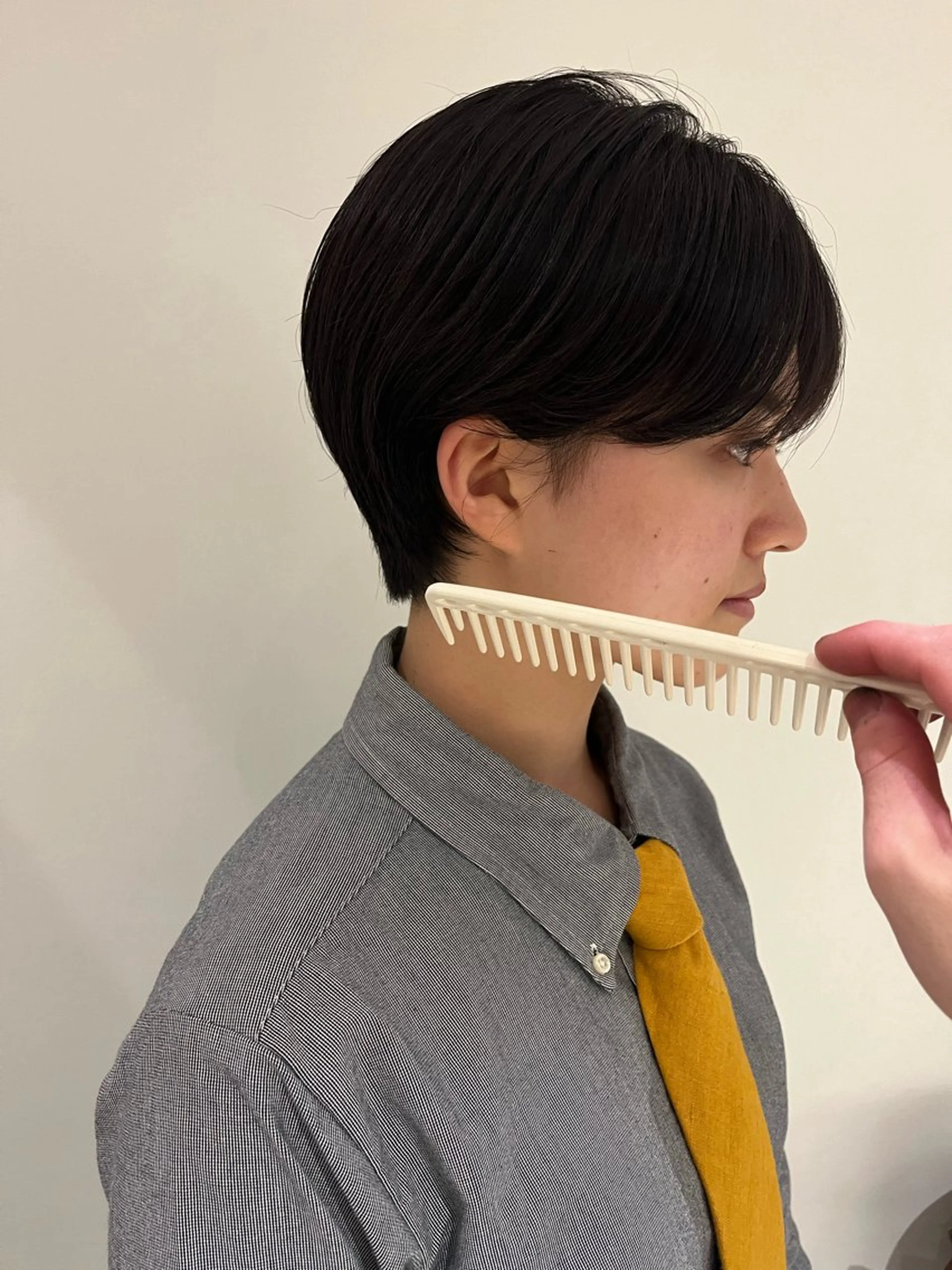 ショート カラー ヘアアレンジ ショートボブ ボブ ショートヘア カット トリートメント ヘッドスパ ヘアセット SHEA.学芸大学所属・一箭 恵梧/ロングヘアのヘアスタイル