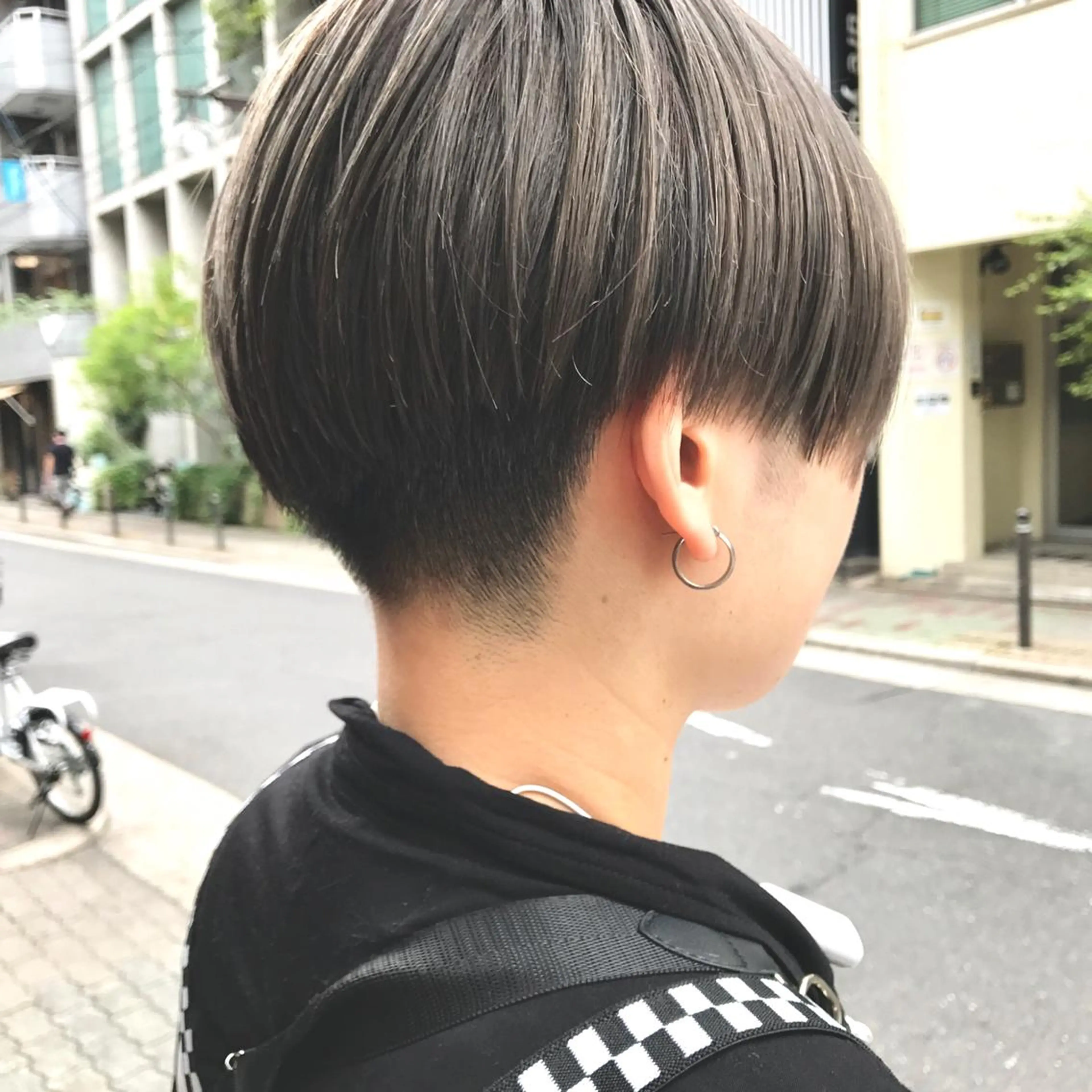ショート analogue所属・u harukaのヘアスタイル
