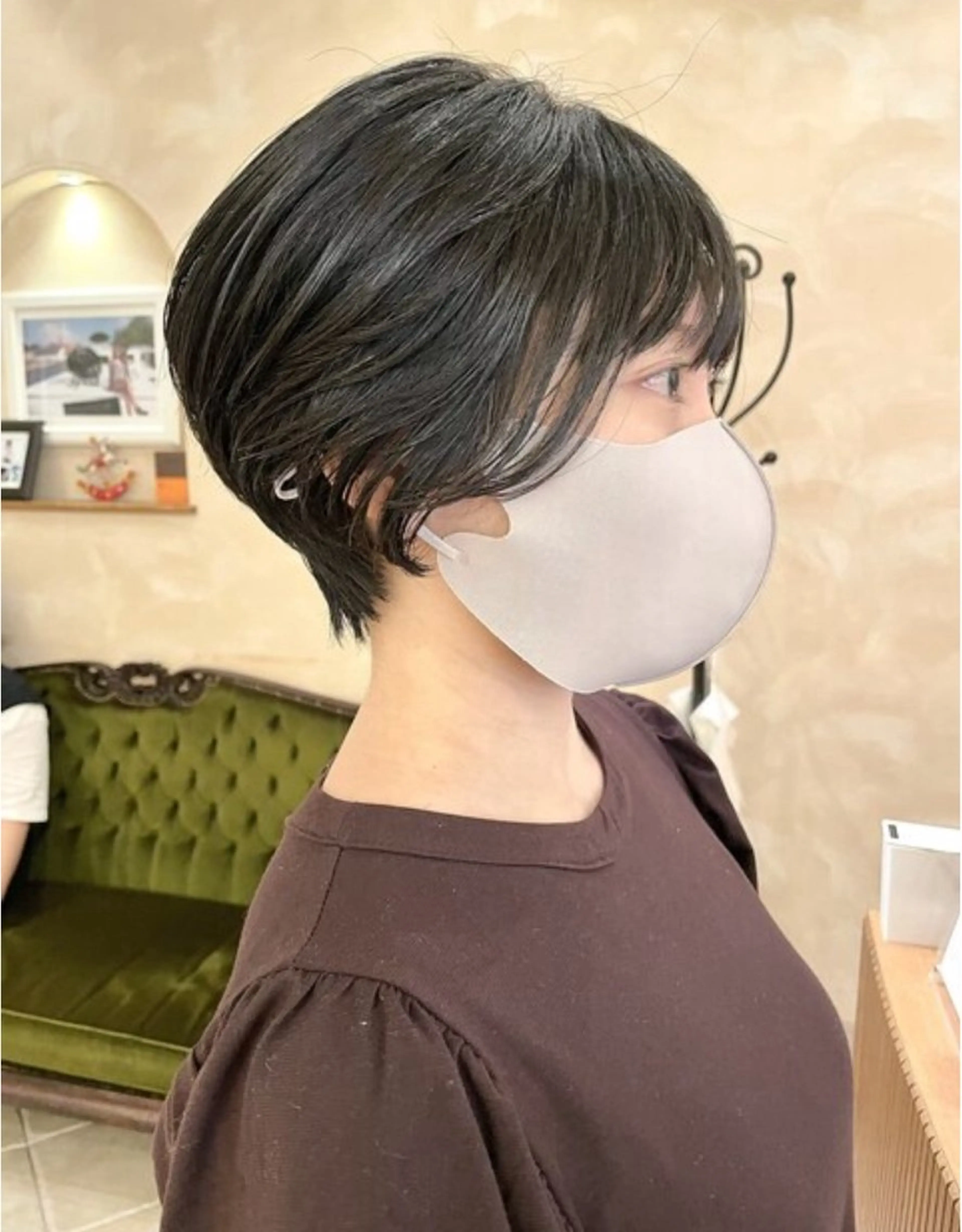 ショート ショートボブ ボブ ショートヘア BEAUTRIUM 265所属・カットモデル/ 大森弘貴のヘアスタイル