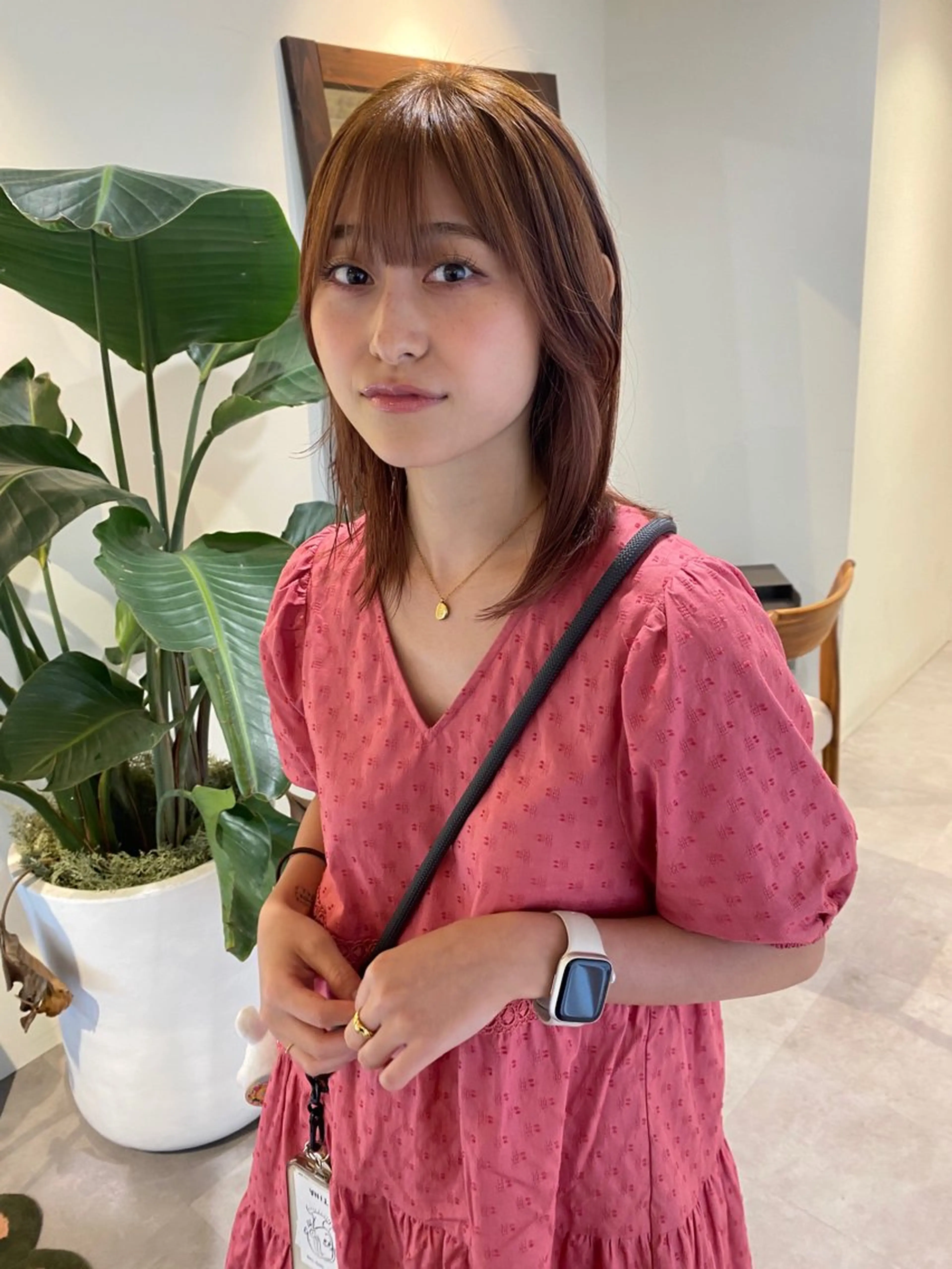 ミディアム カラー 当日予約大歓迎💗 依田瑞希のヘアスタイル