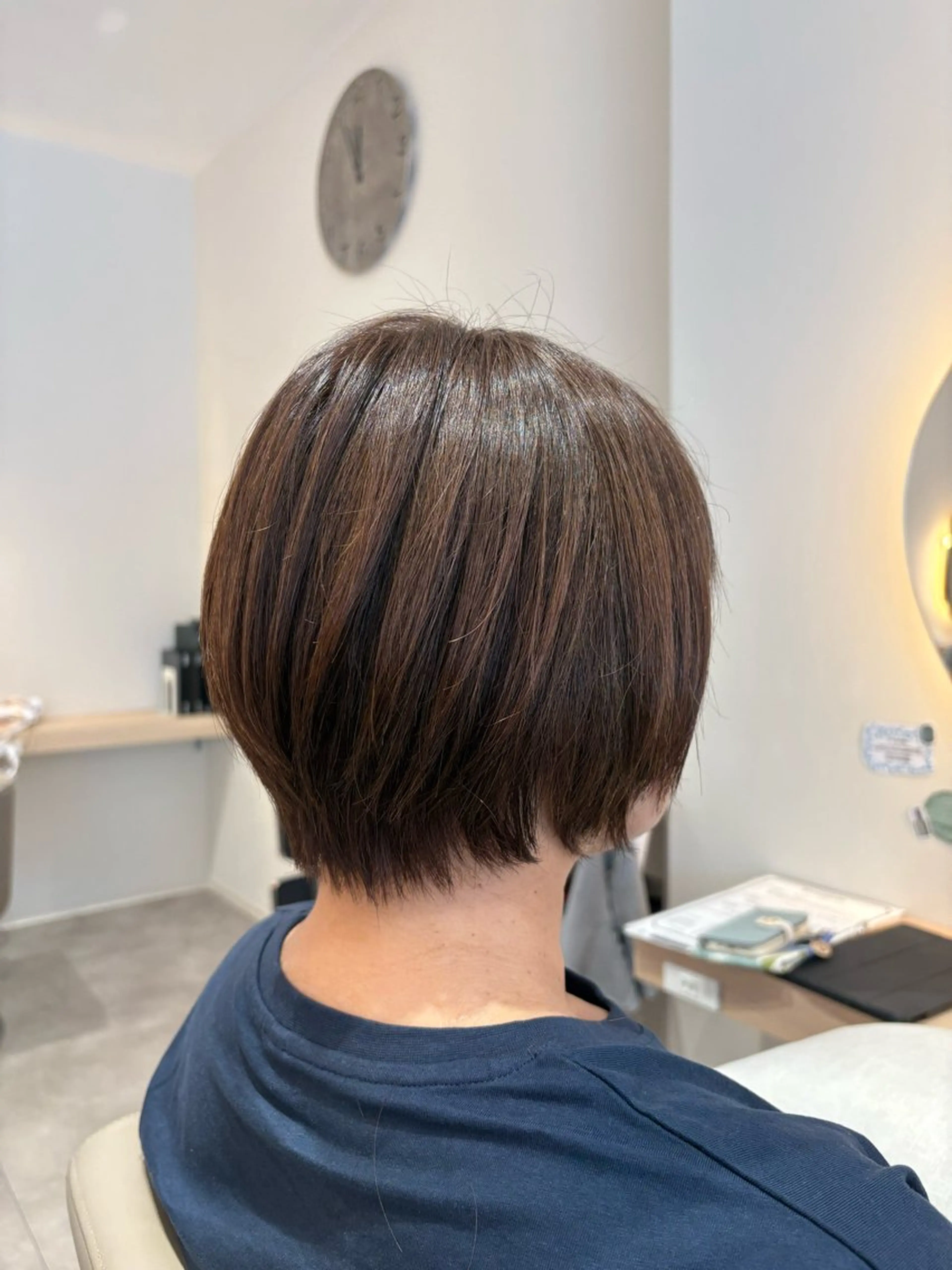 ショート カラー カット ヘアカラー レイヤーカット/ メンズパーマ/RYOのヘアスタイル