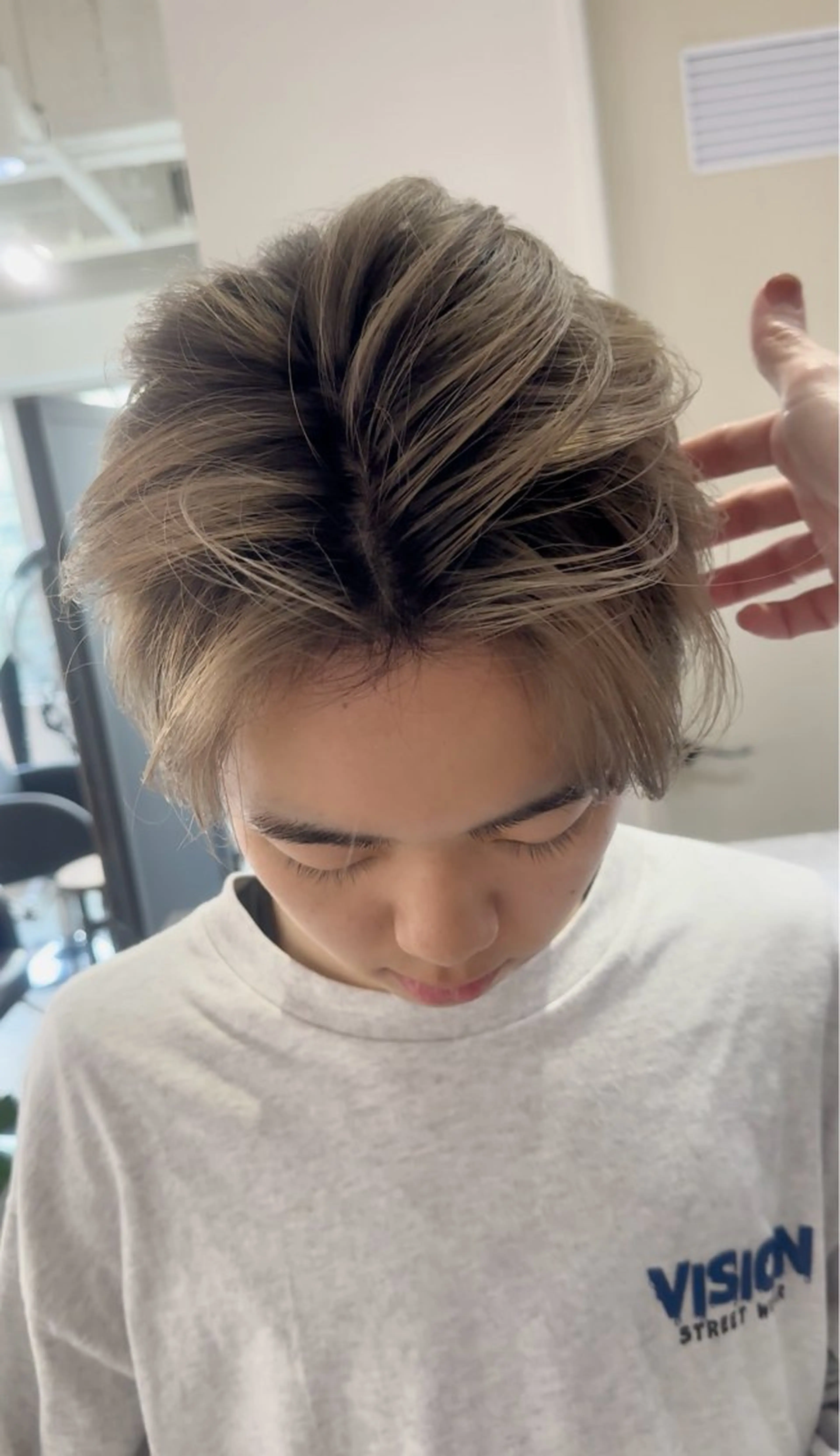 カラー メンズ 【バレイヤージュ】 kentoのヘアスタイル