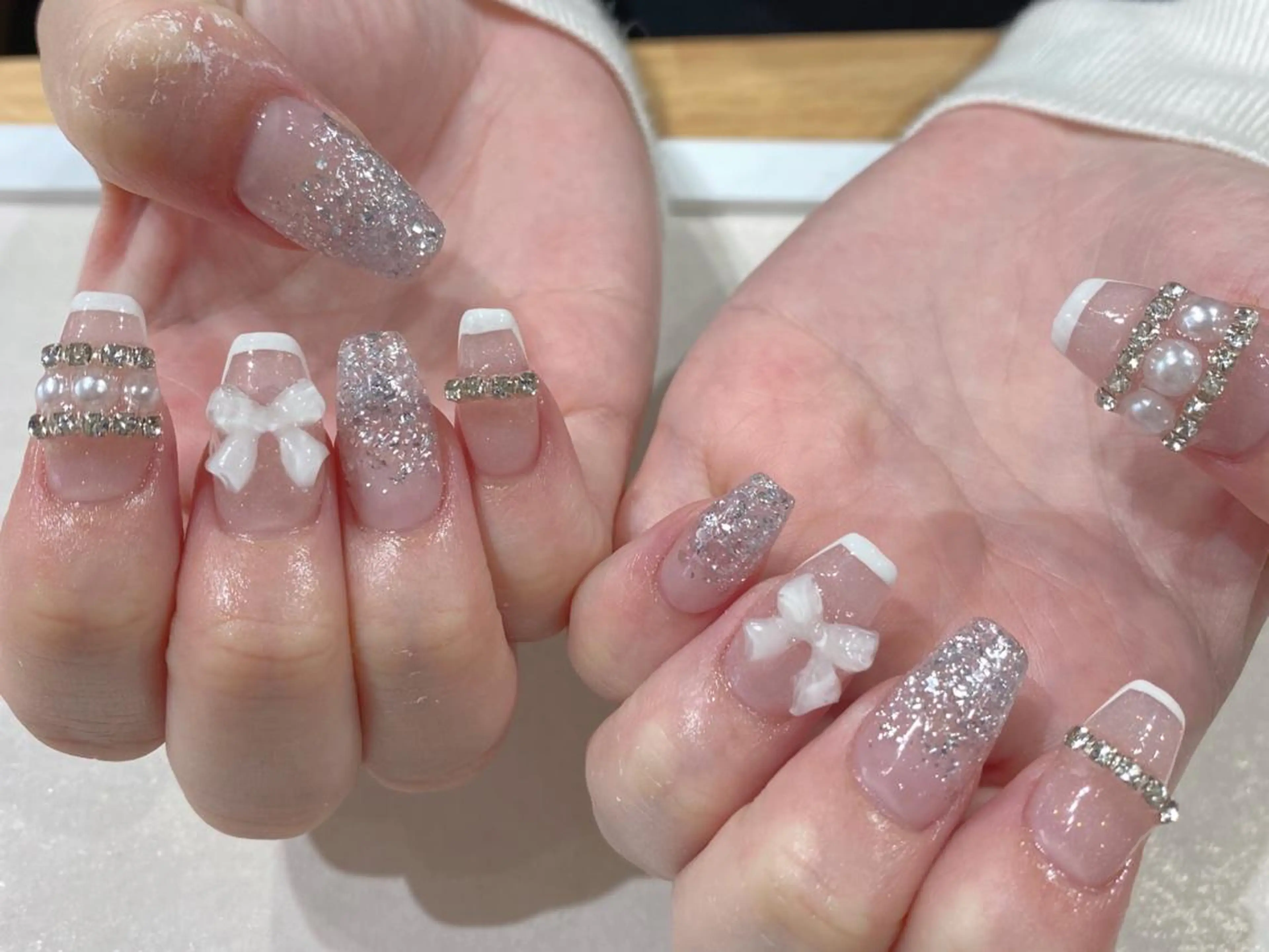 セミロング ハンドネイル Nail R💫 naoのネイルデザイン