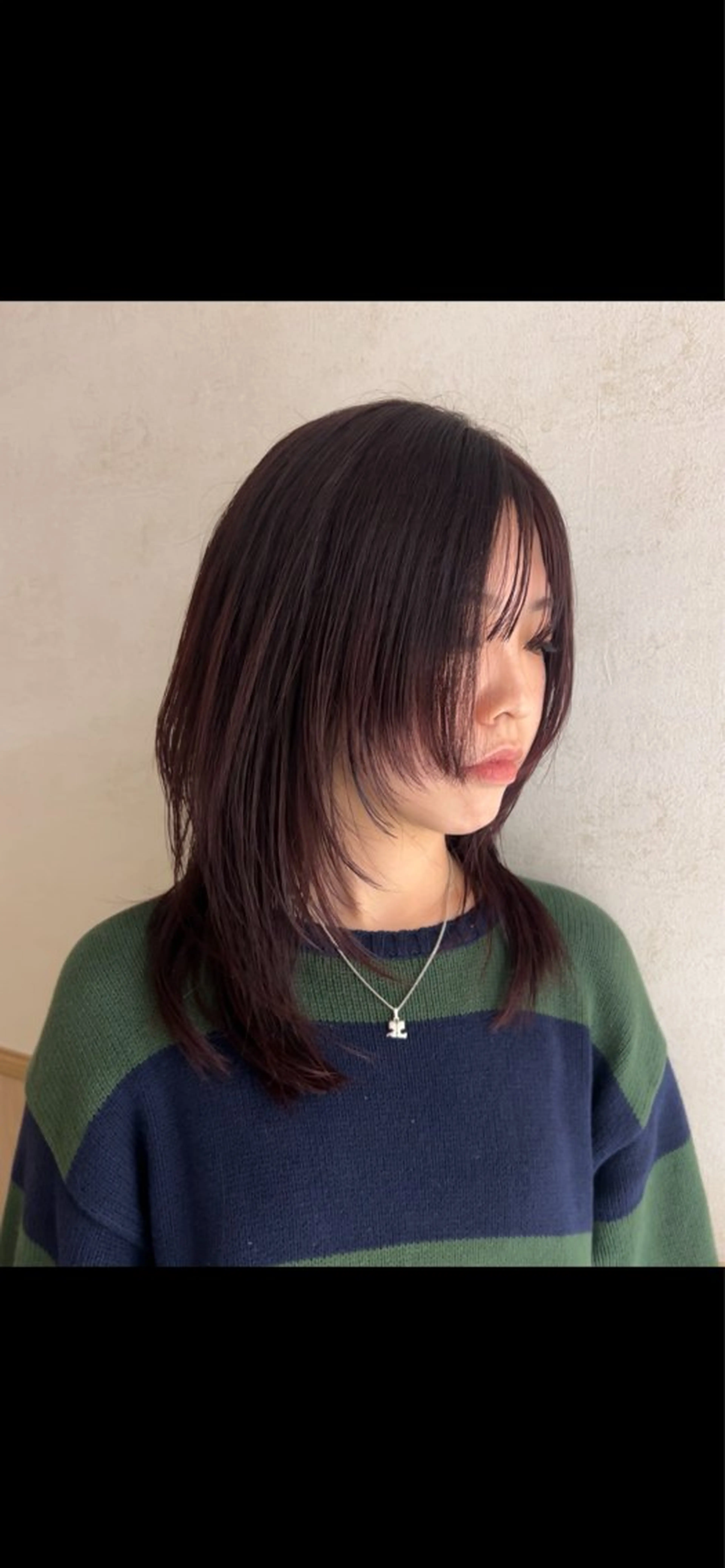 ミディアム hiyoka🐈‍⬛ ◎暖色カラー🥀のヘアスタイル