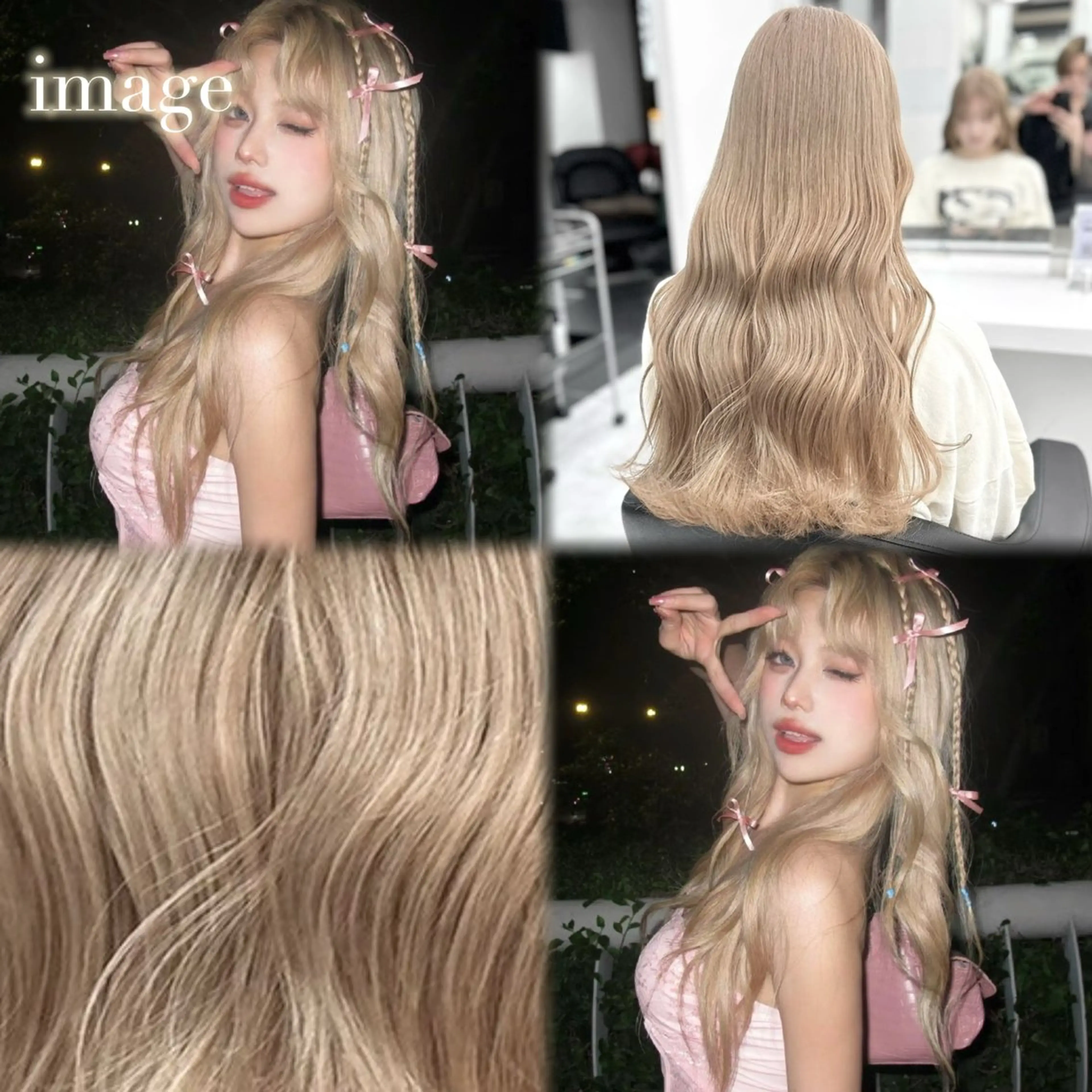 ロング カラー 💍韓国風カラー💍 横浜💍MIU💍のヘアスタイル