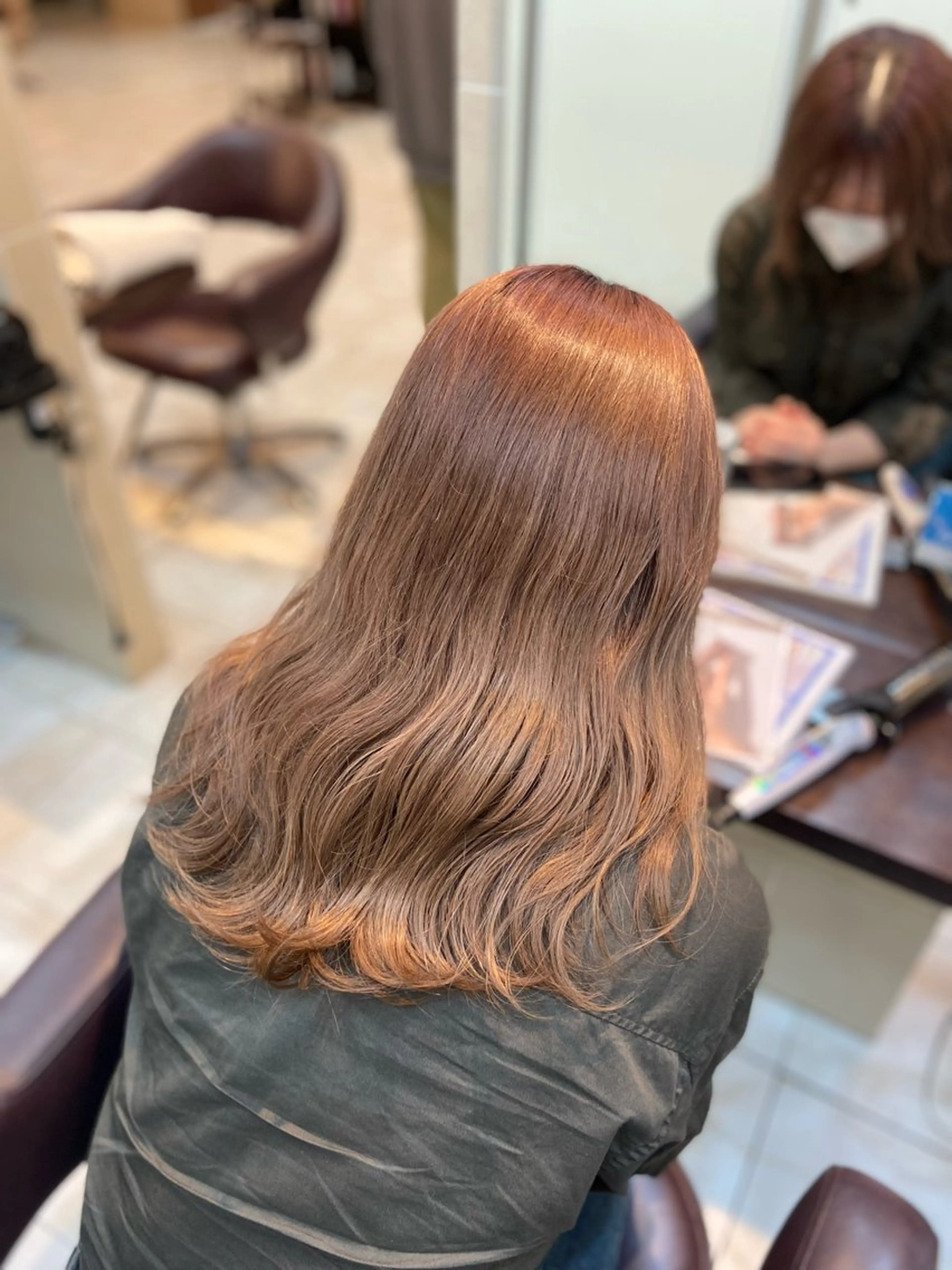 ロング 顔周りカット レイヤーカット 篠崎 大翔のヘアスタイル
