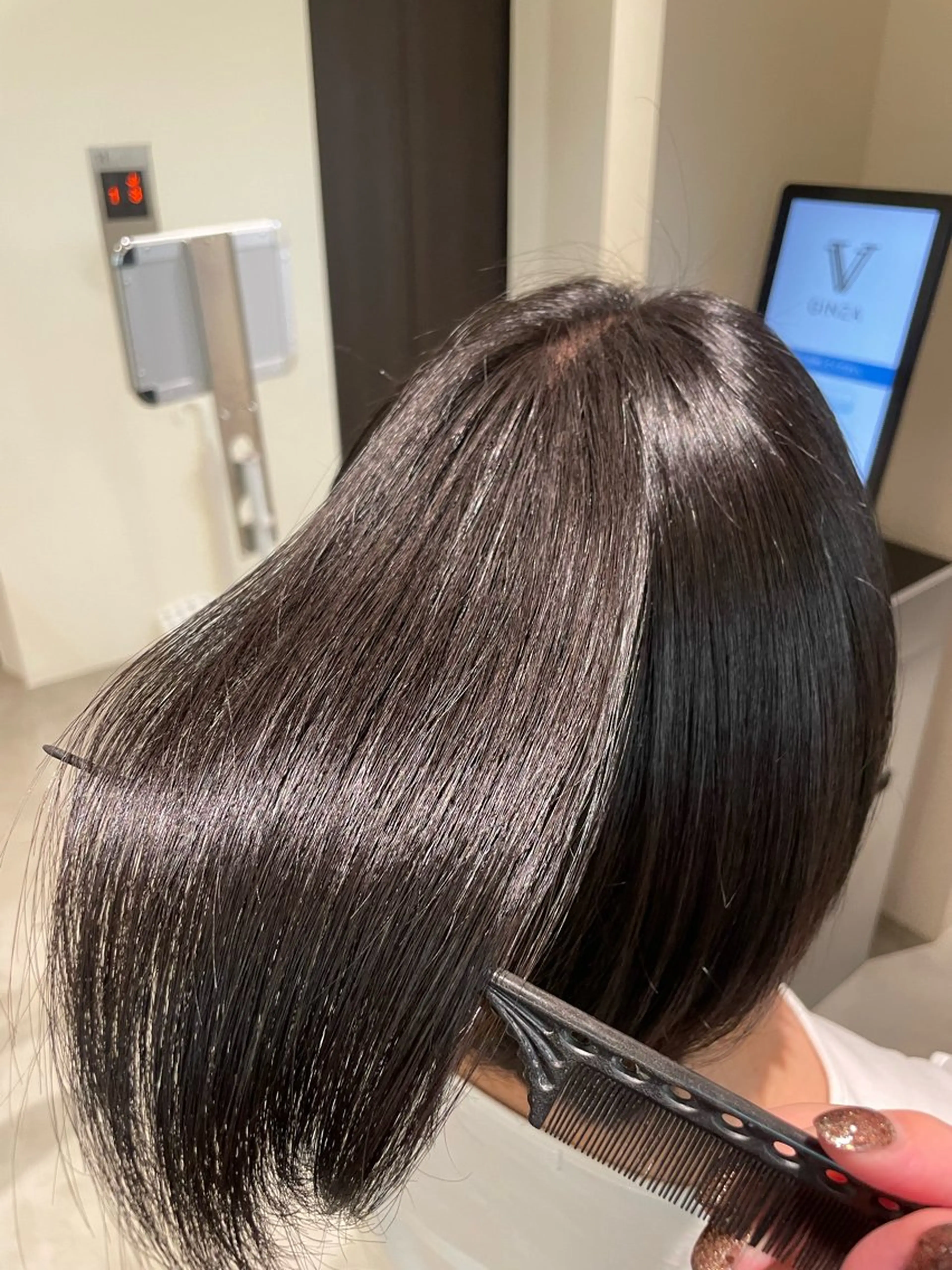 ショート 髪質改善🤍艶カラー ゆいのヘアスタイル