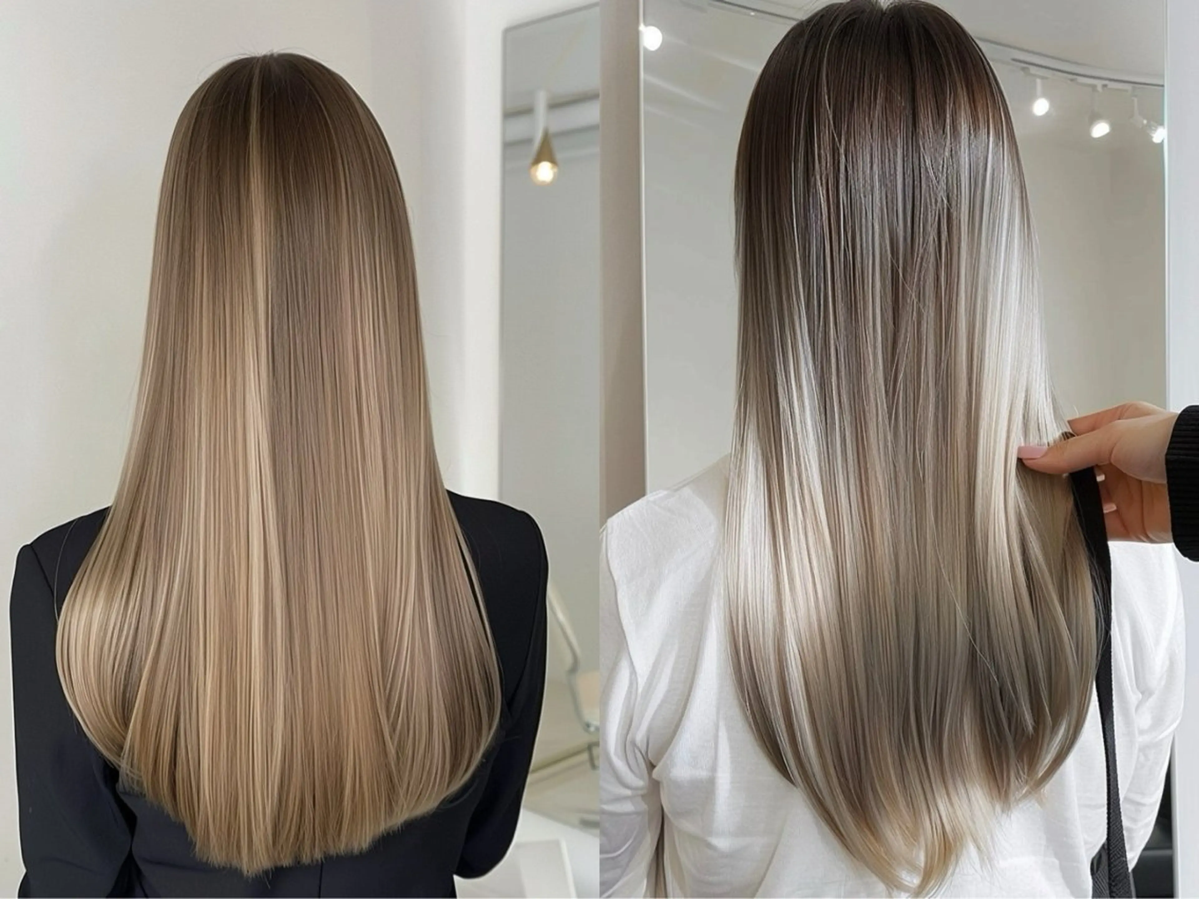 セミロング 縮毛矯正 縮毛矯正 トリートメント ヘアセット 金子 廉のヘアスタイル