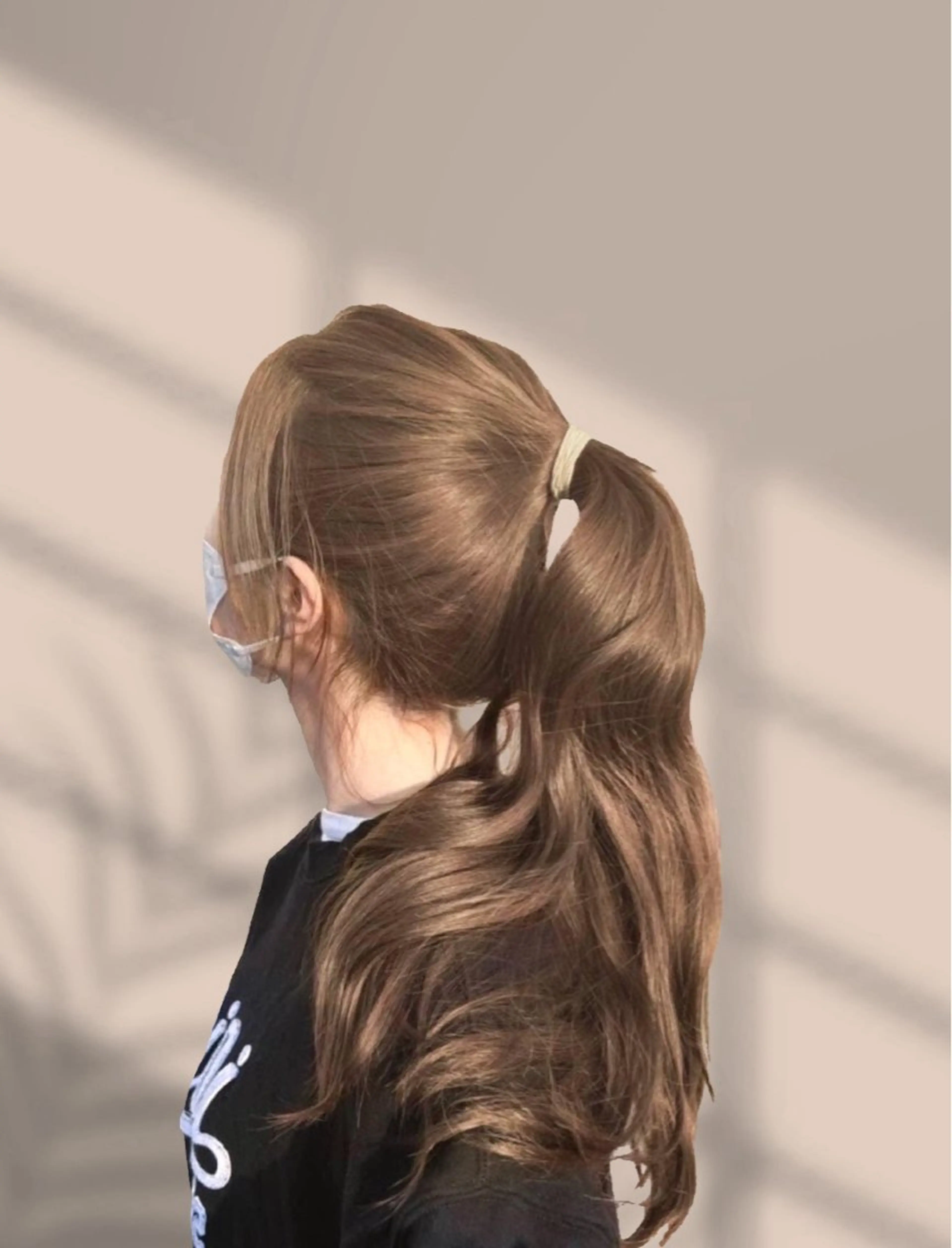 ロング カラー くすみミルクティー/ ブラウン🪡TOWAのヘアスタイル