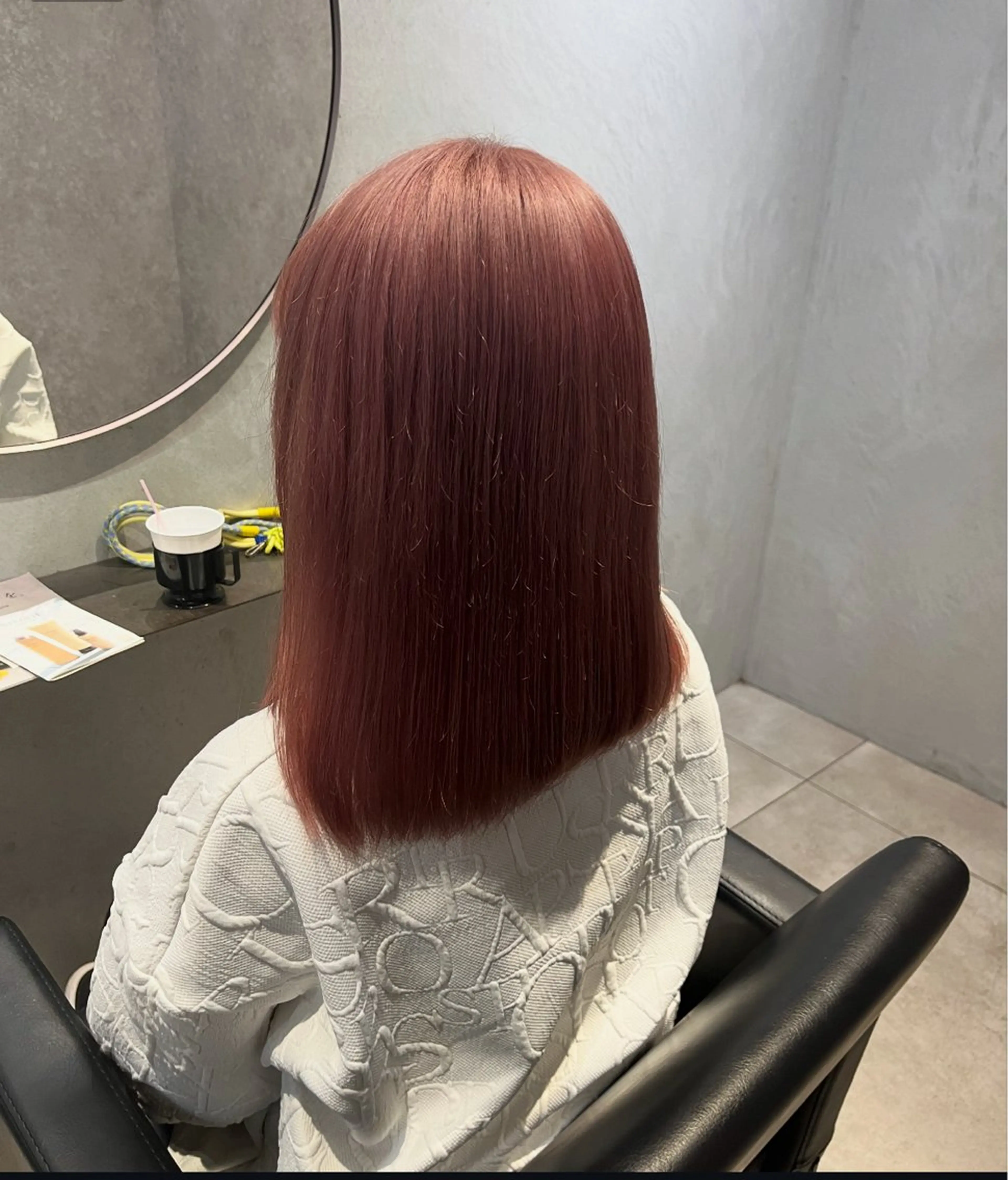 ミディアム 🦩梅田暖色カラー 🦩Mioのヘアスタイル