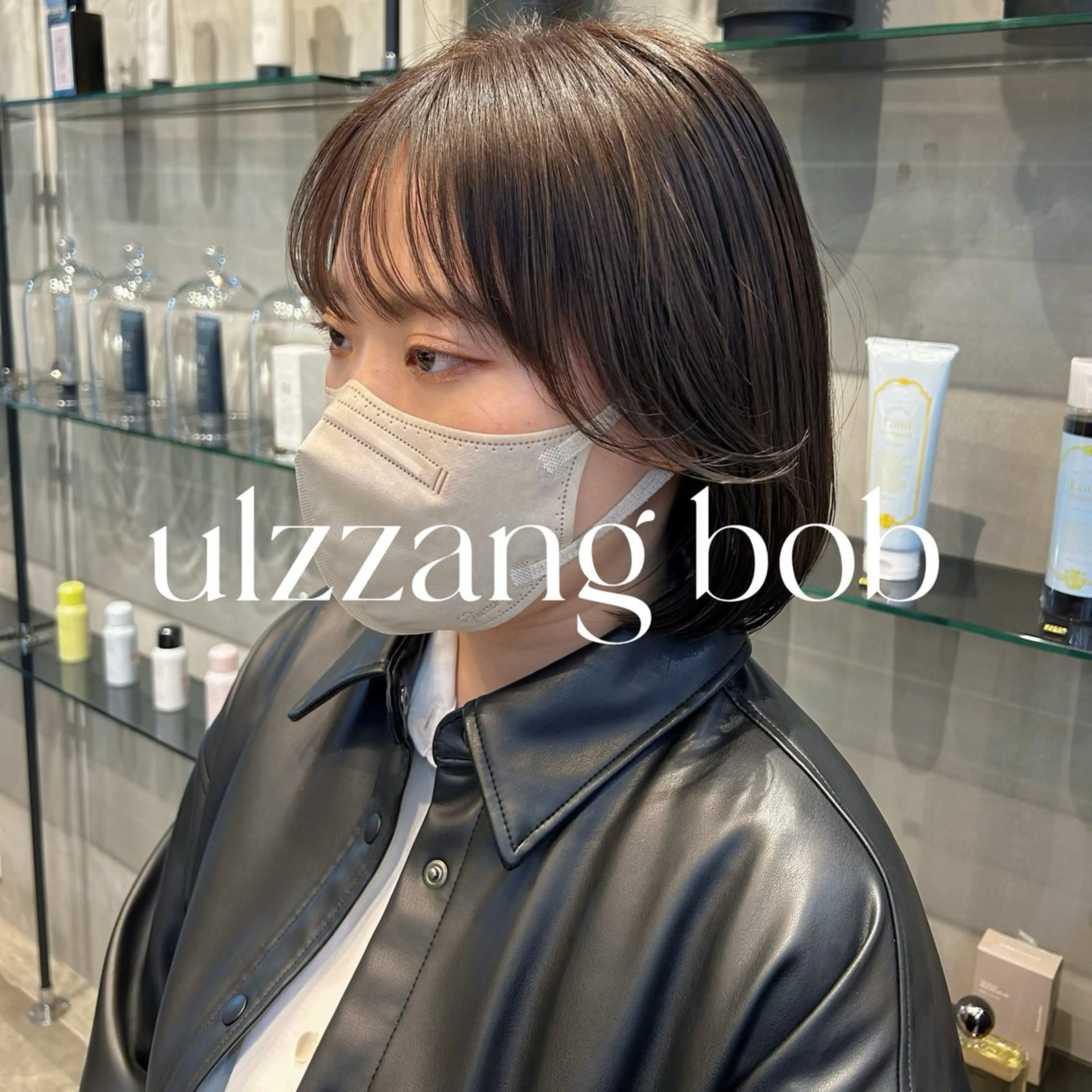 ミディアム 髪質改善 ANFINI所属・田中 励也 レイヤー ボブのヘアスタイル