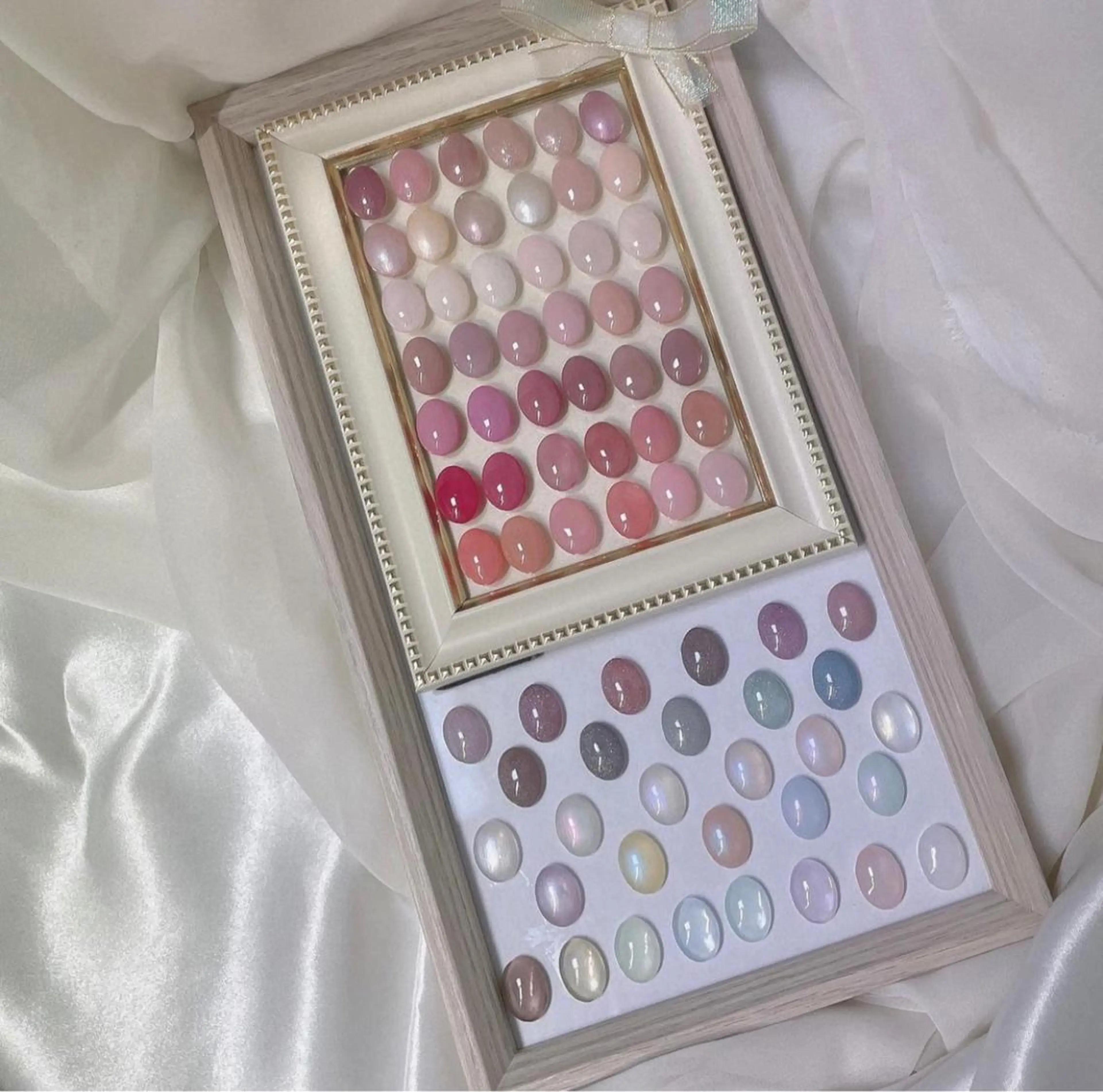 カラー ネイル ジェルネイル ワンカラーネイル 春ネイル 𓂃🦢Aurora Swan🌙𓂃のネイルデザイン