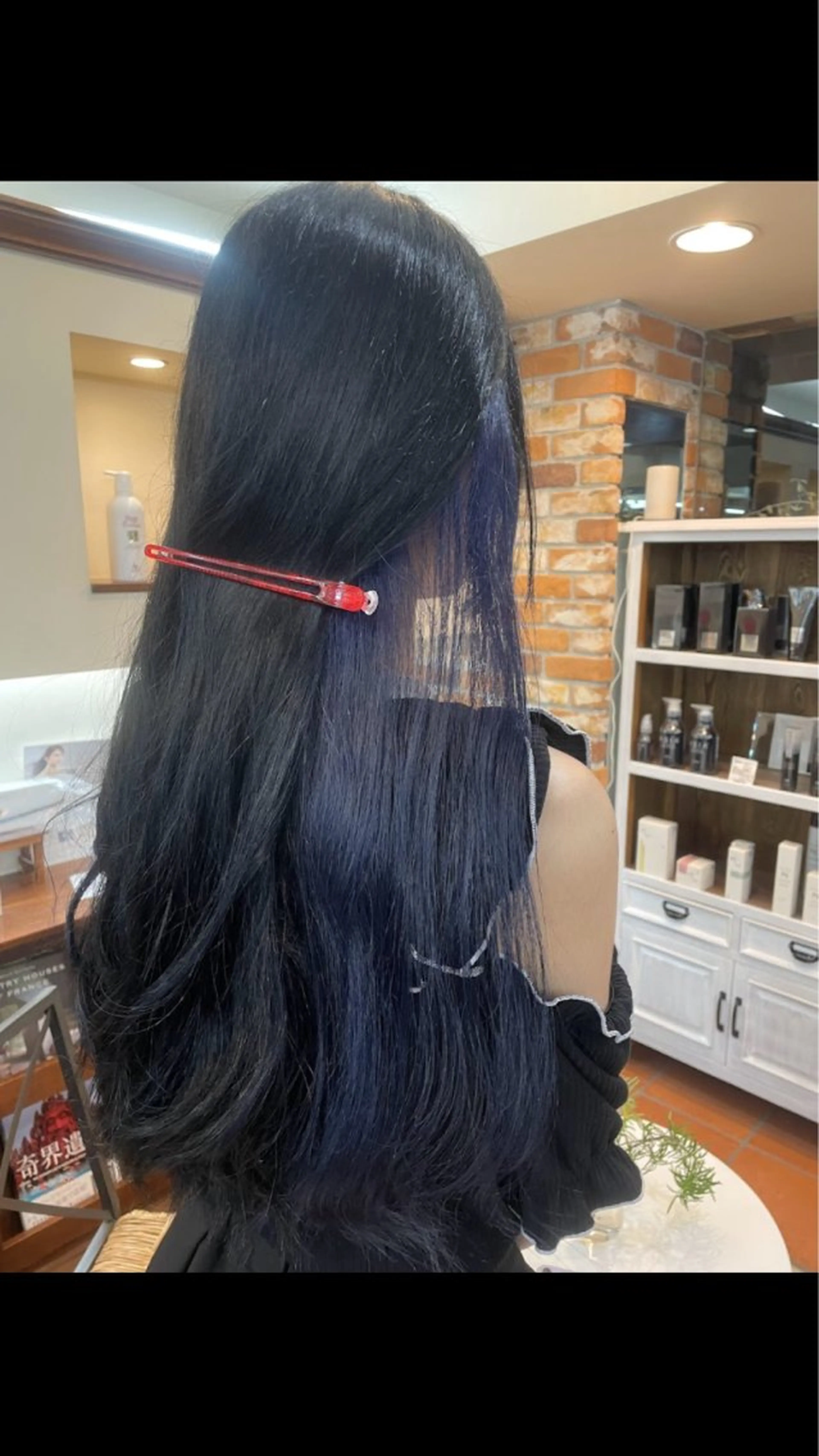 ロング カラー League サトウナツのヘアスタイル