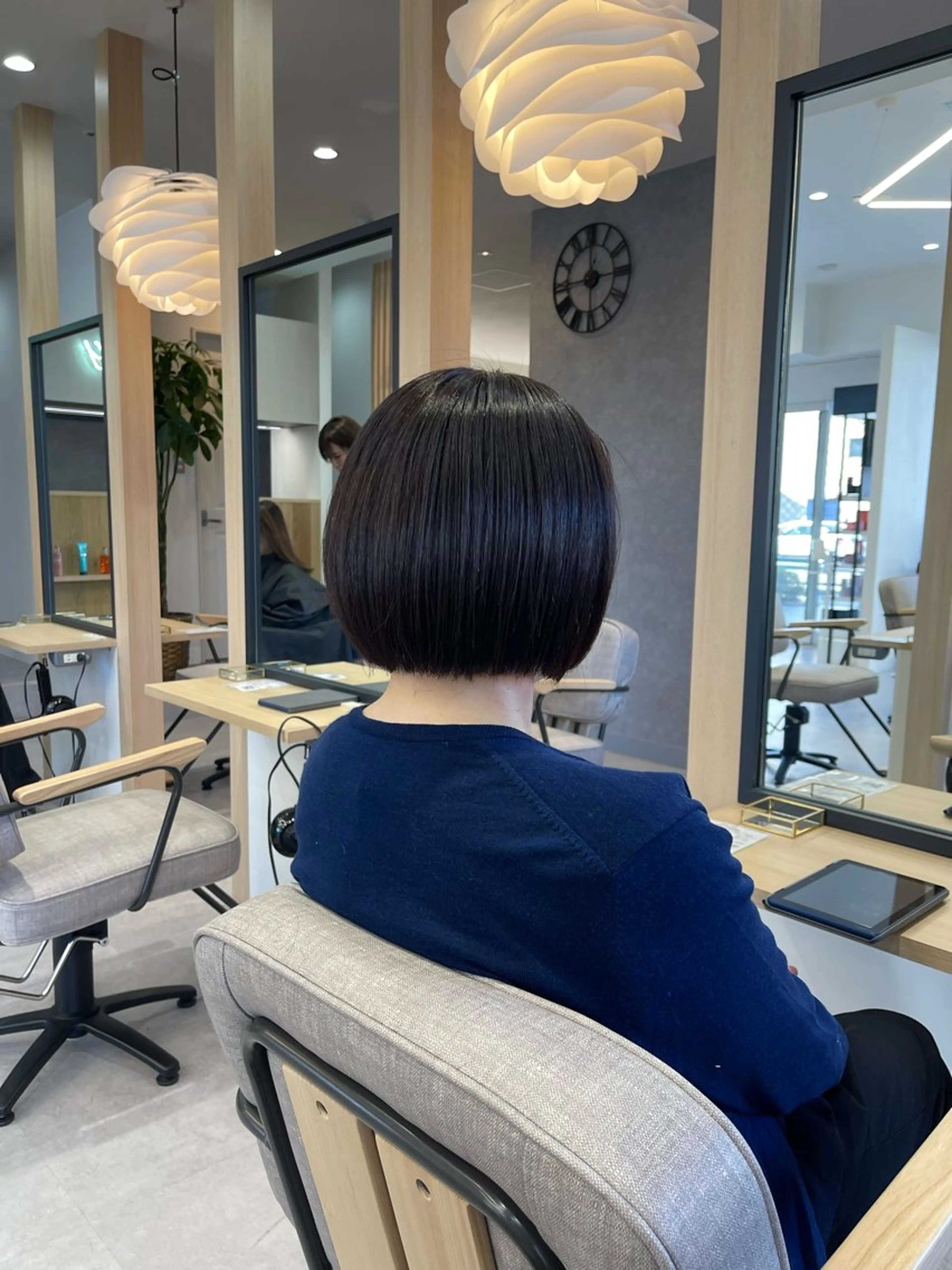 ミディアム カット ヘアカラー プチプラサロン LEM長町/三浦翔のヘアスタイル