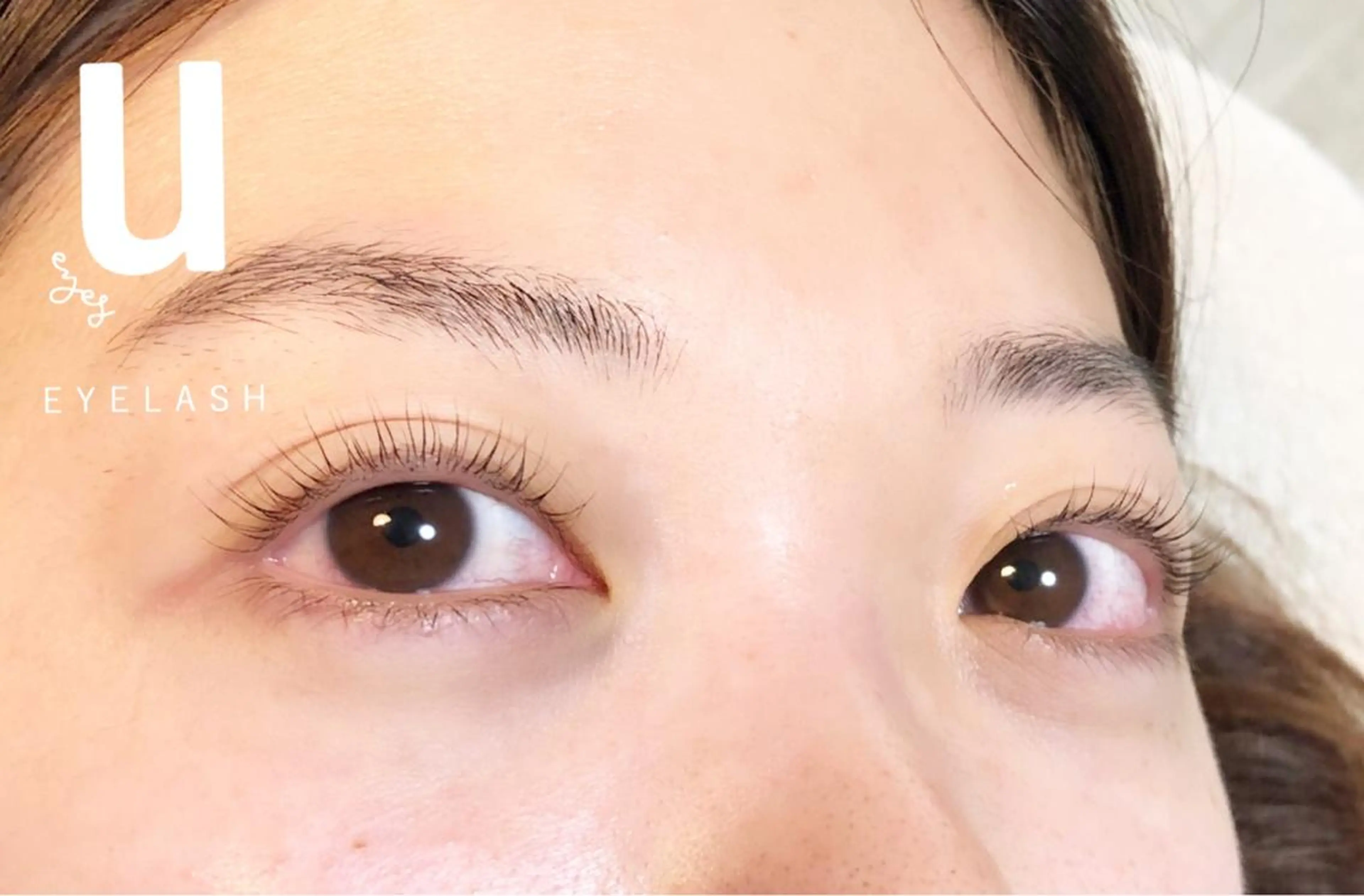 マツエク・マツパ パリジェンヌラッシュリフト u eyesのマツエク・マツパデザイン