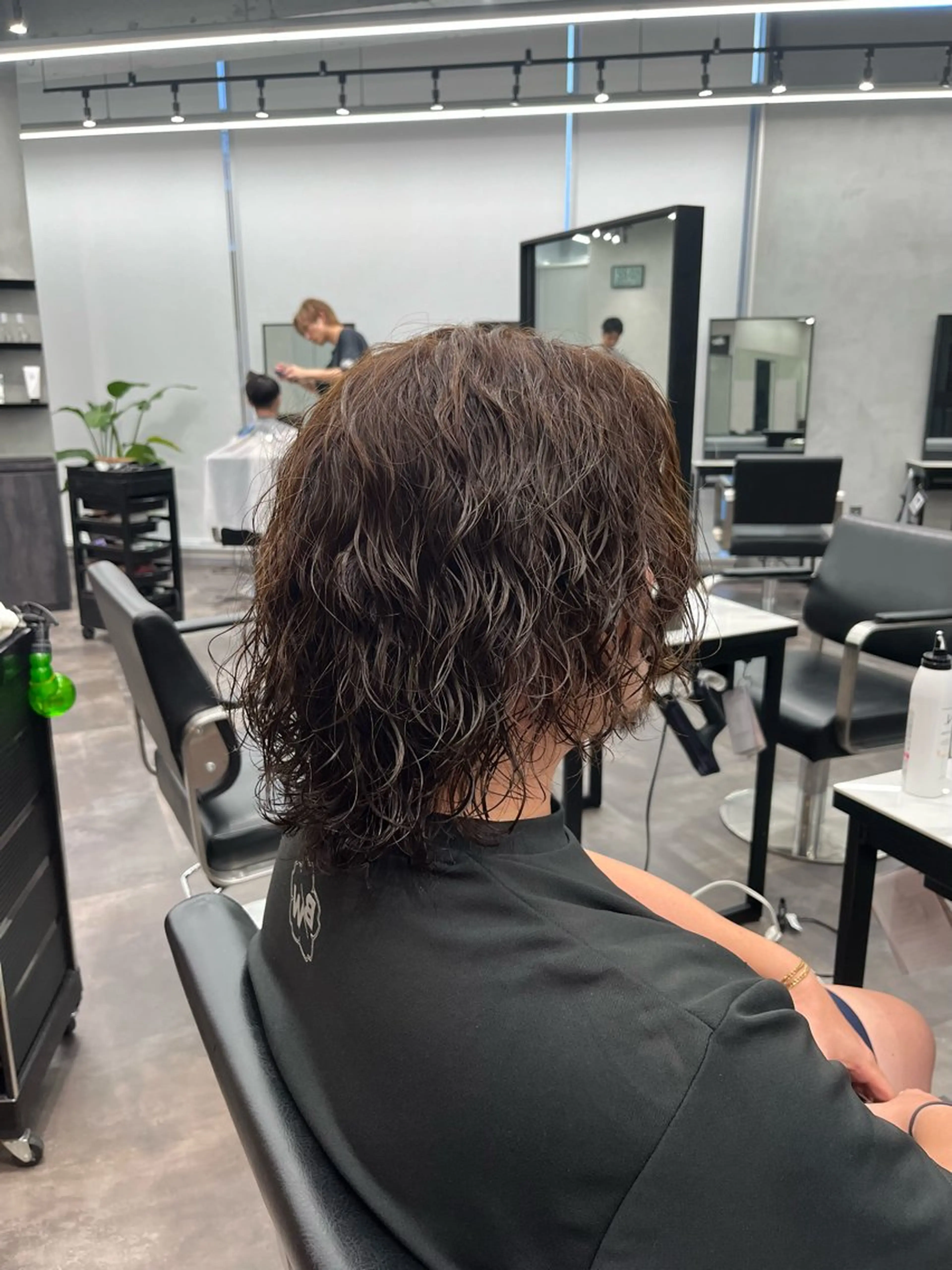 セミロング カラー パーマ メンズ カット ヘアカラー パーマ メンズ特化🔥　齋藤 航のヘアスタイル