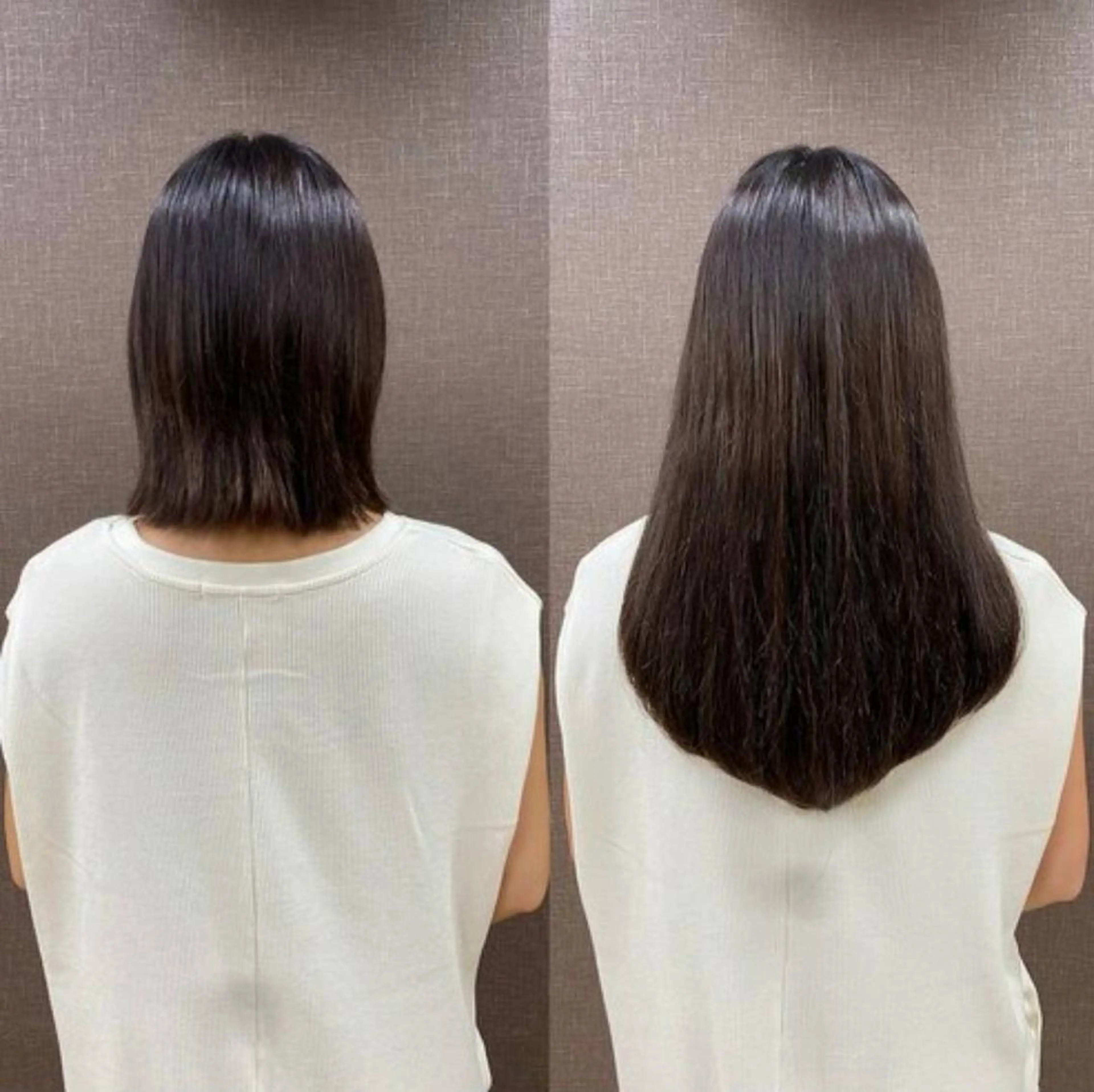 ミディアム エクステ BIZEのヘアスタイル