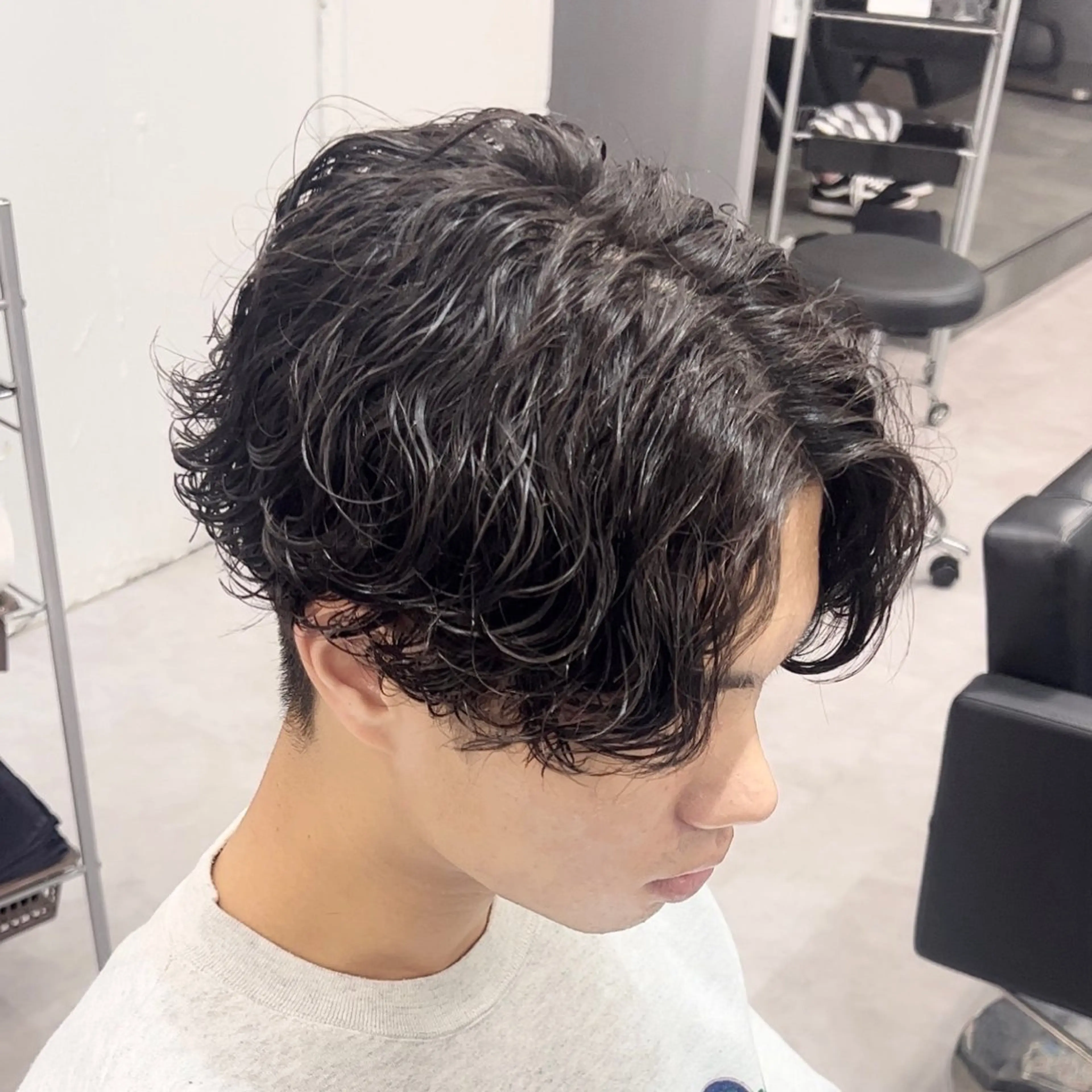 パーマ メンズ メンズパーマ 波巻きパーマ スパイラルパーマ 【メンズ特化美容師】 🐍NAO🐍のヘアスタイル