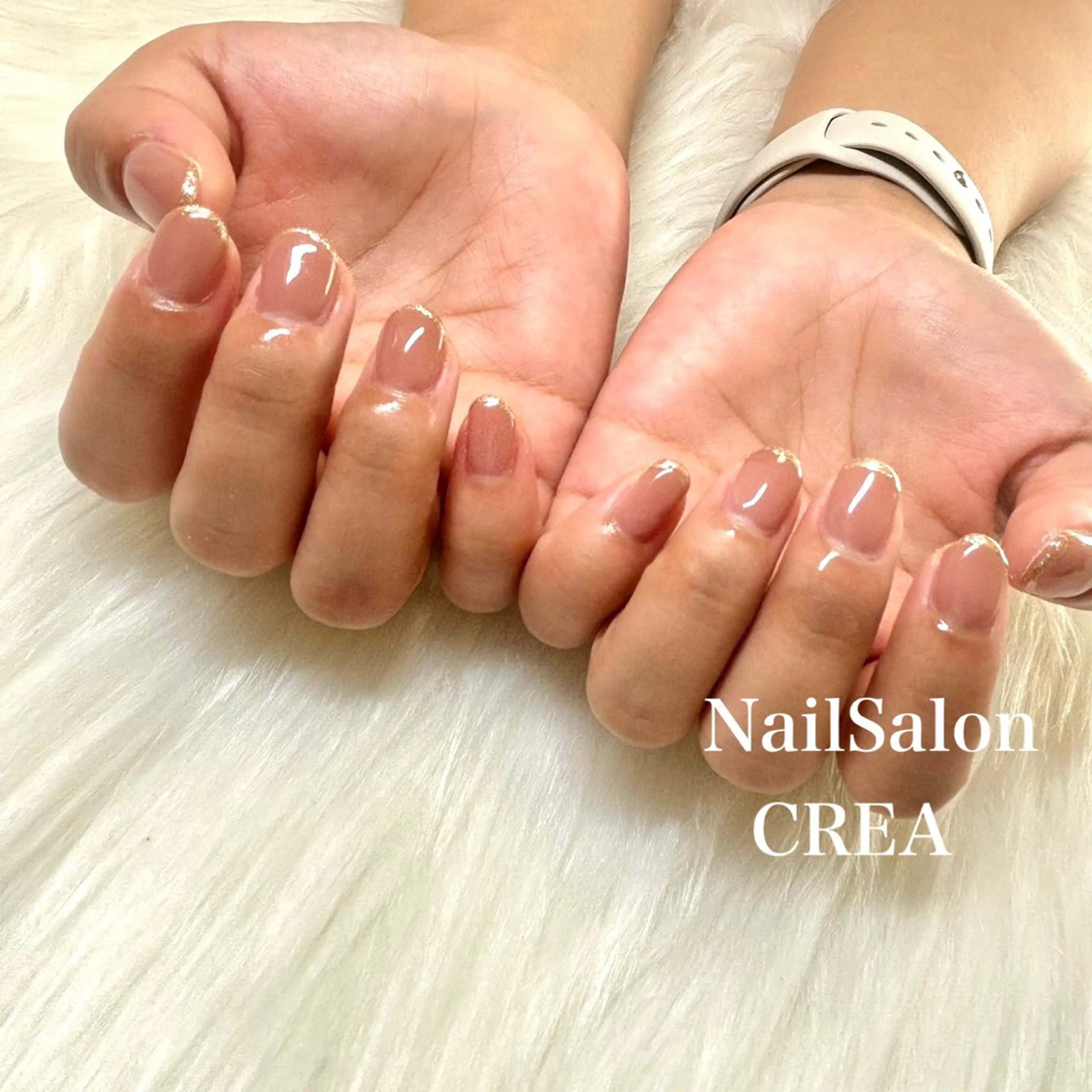 ネイル ラメ(グリッター) ハンドネイル NailSalon CREAのネイルデザイン