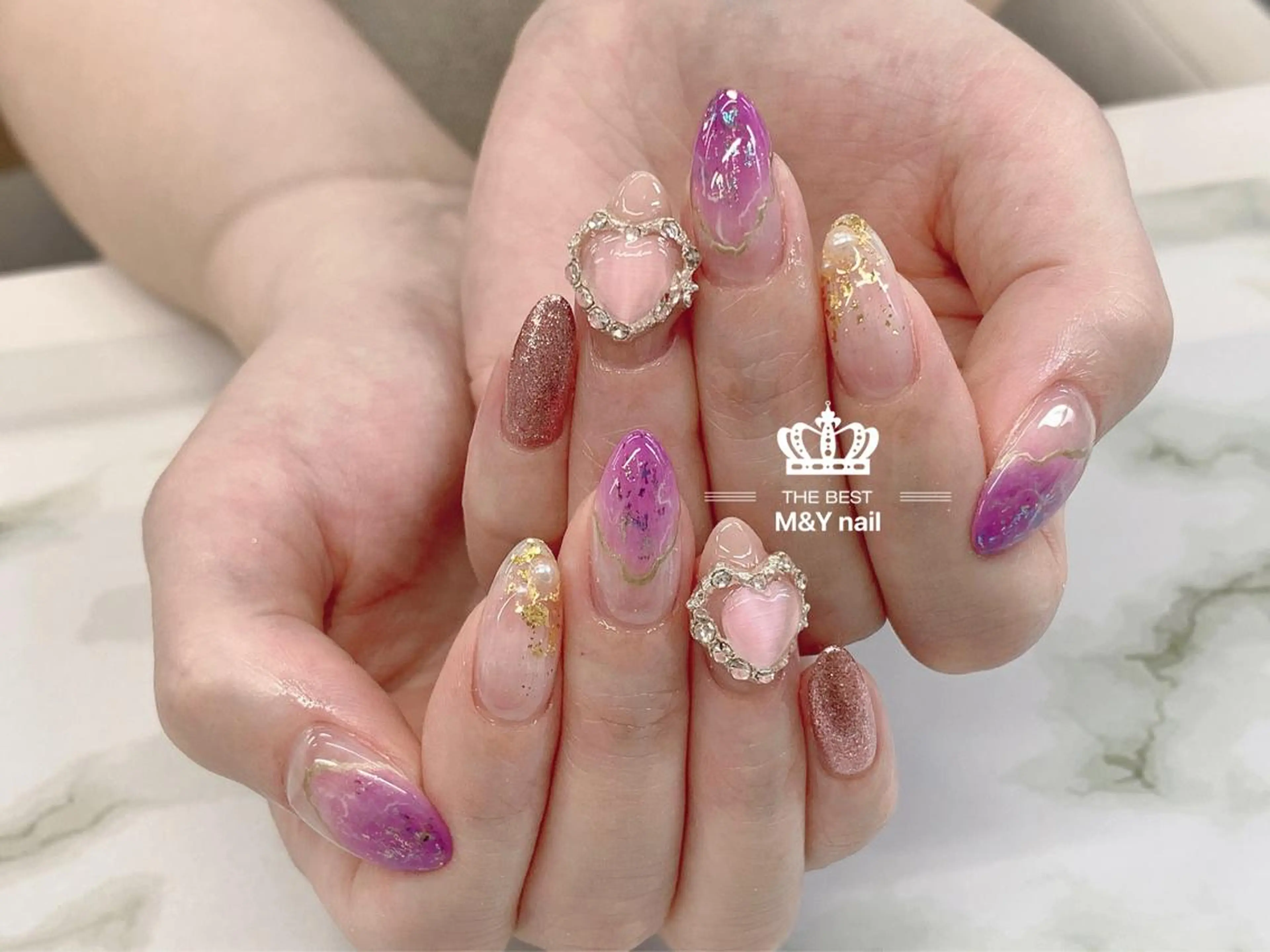 ネイル ハンドネイル ハンドケア M&Y nail Salon 新宿店のネイルデザイン