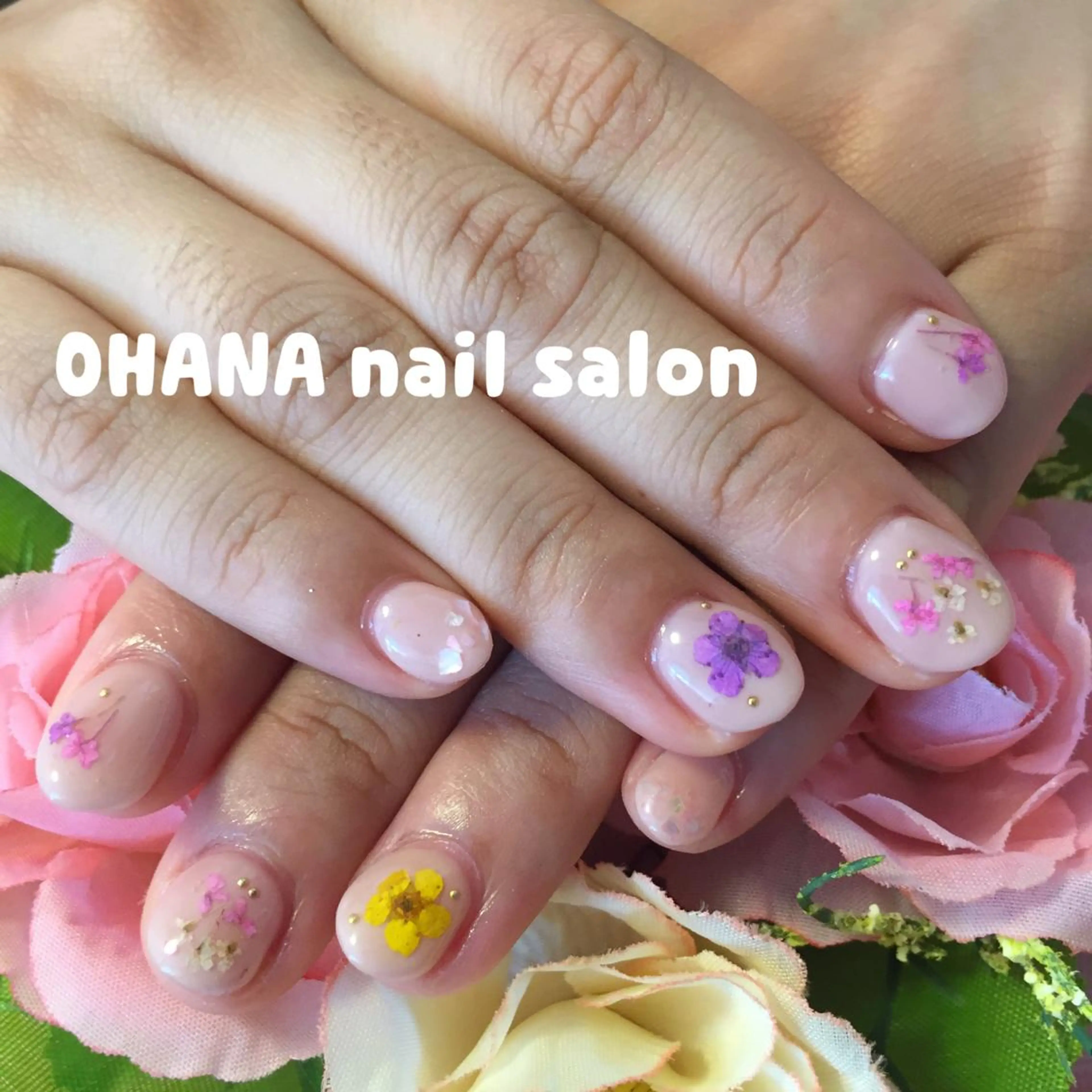 ネイル ジェルネイル ピンク ピンクベージュ 那覇🏝️台湾人 ネイリストSHIUのネイルデザイン
