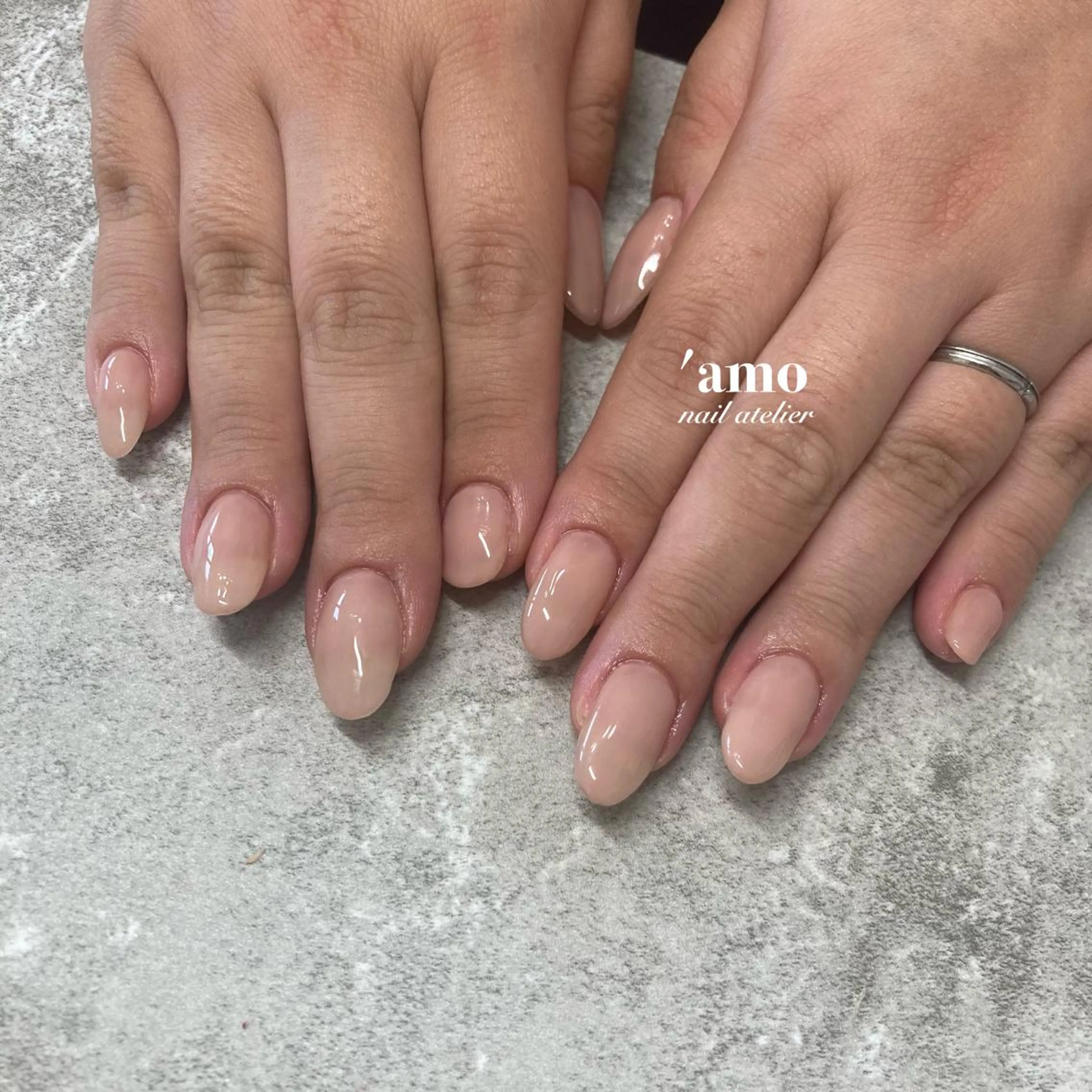 ネイル フットネイル ジェルネイル ニュアンスネイル パラジェル 'amo nail atelierのエステ・リラクイメージ