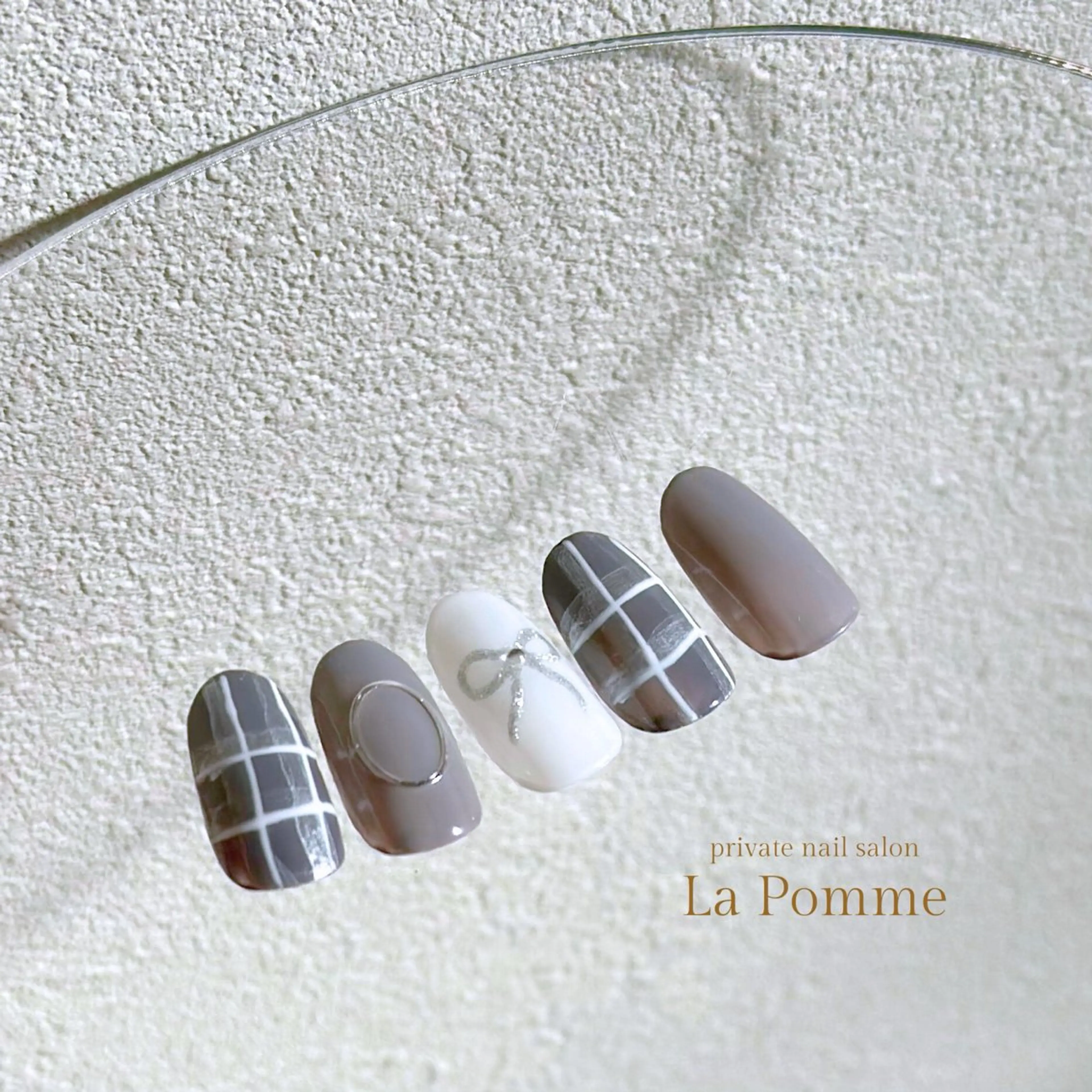 ネイル ハンドネイル nail salon La Pommeのネイルデザイン