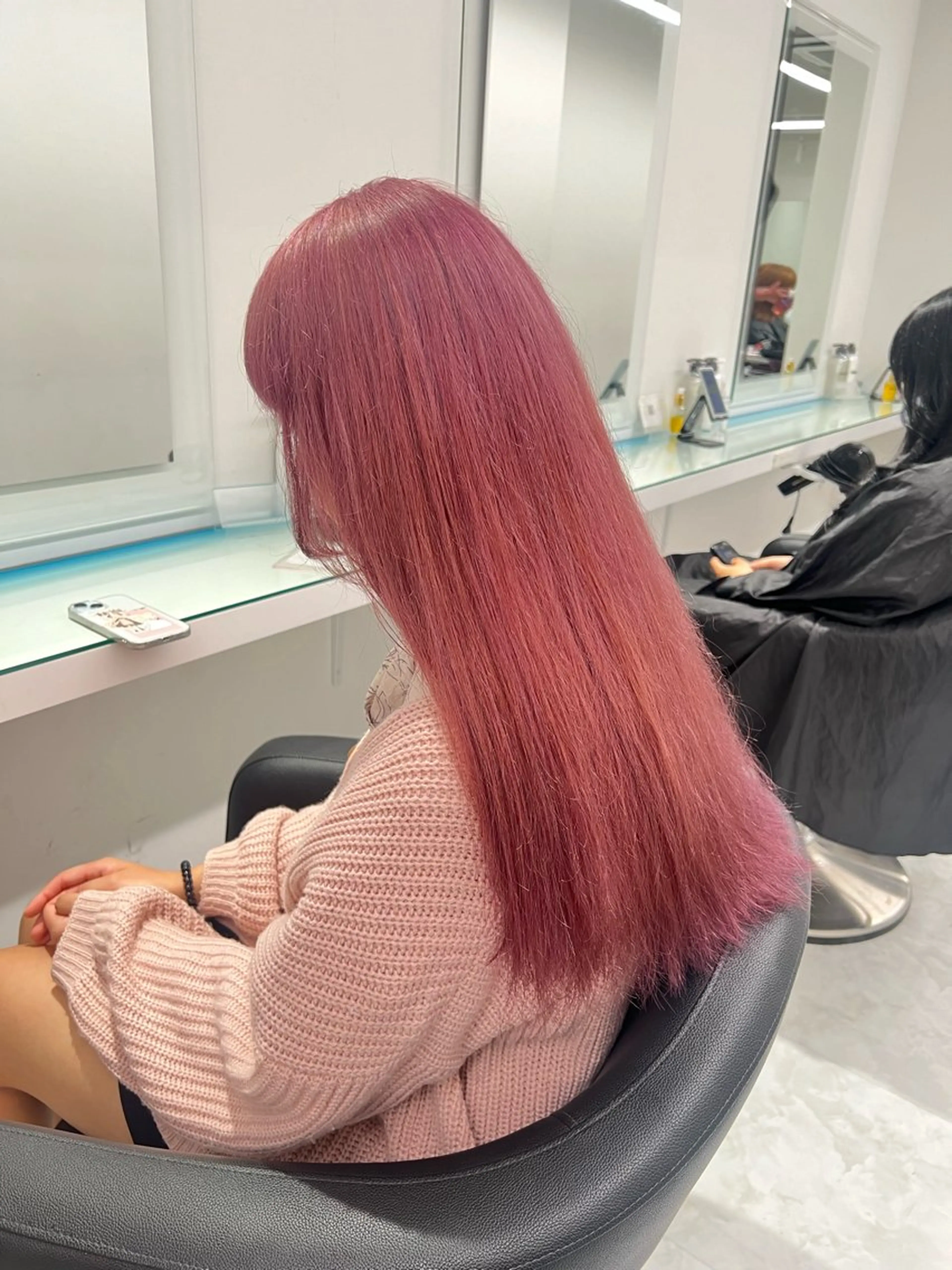 カラー ヘアカラー トリートメント ヘッドスパ ヘアセット ブリーチなし透明感 💗RYOTAのヘアスタイル