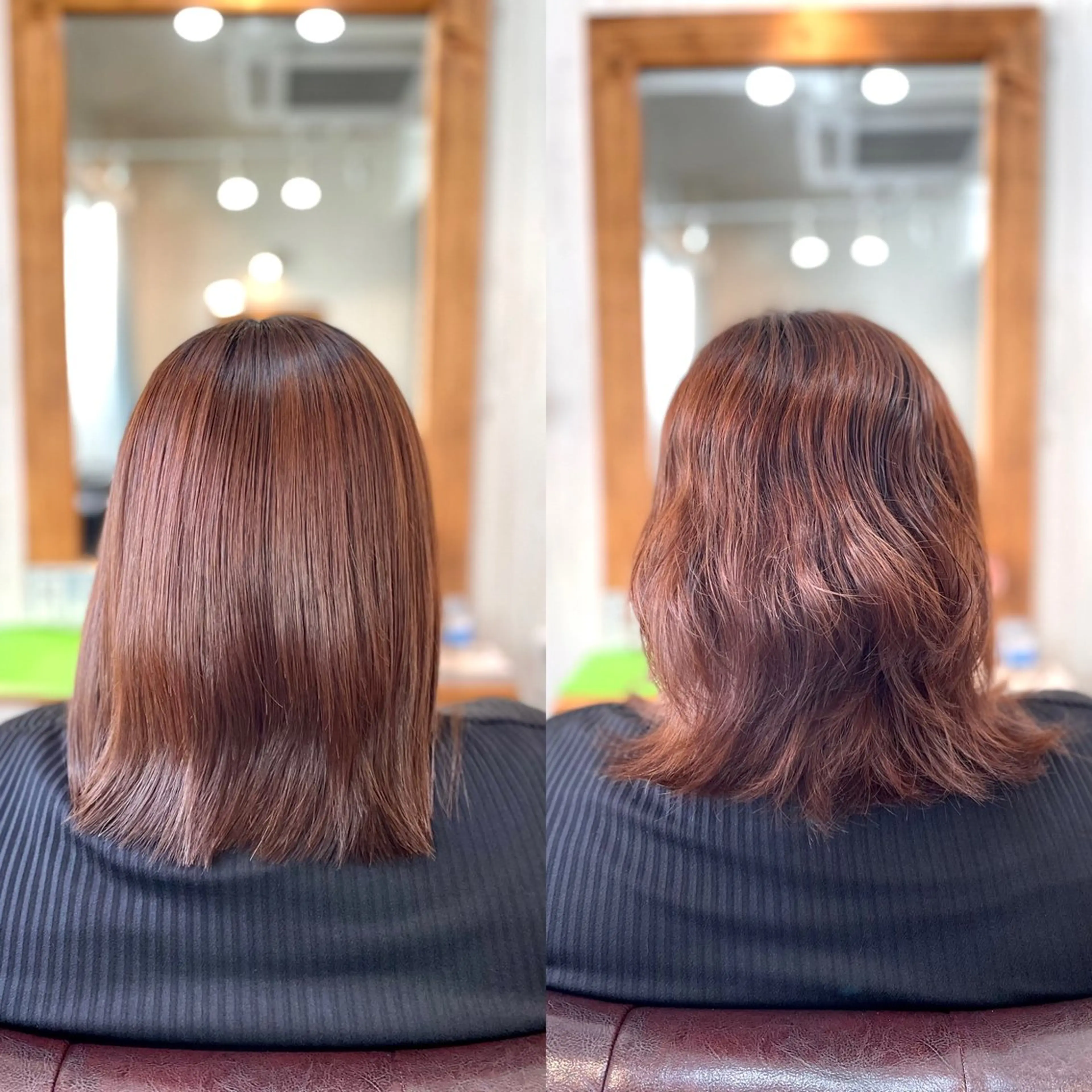 セミロング カット 縮毛矯正 トリートメント 小阪 将司のヘアスタイル