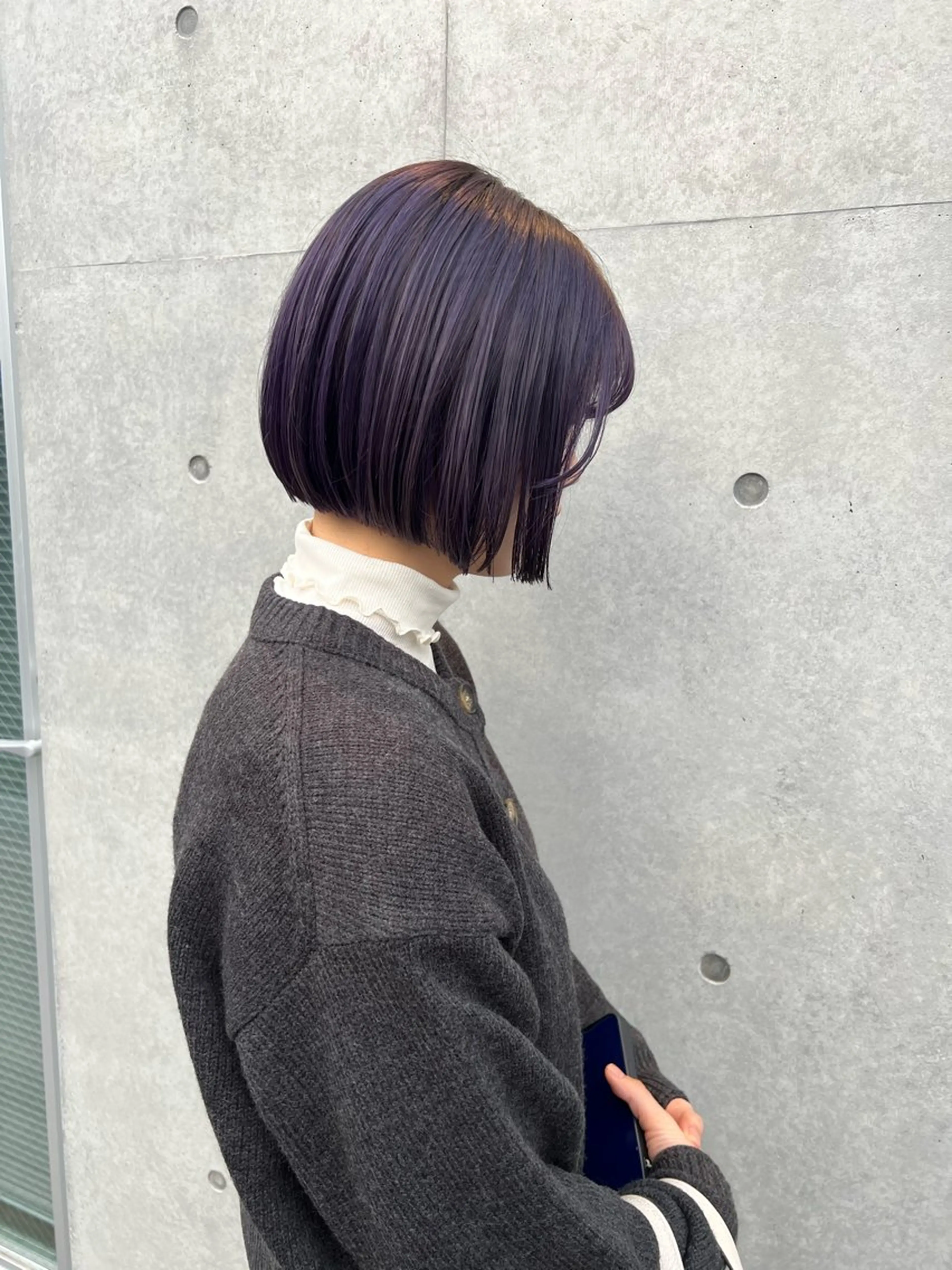 ショート カラー ヘアアレンジ カット ヘアカラー viewstokyo所属・mana 暖色カラーカットのヘアスタイル