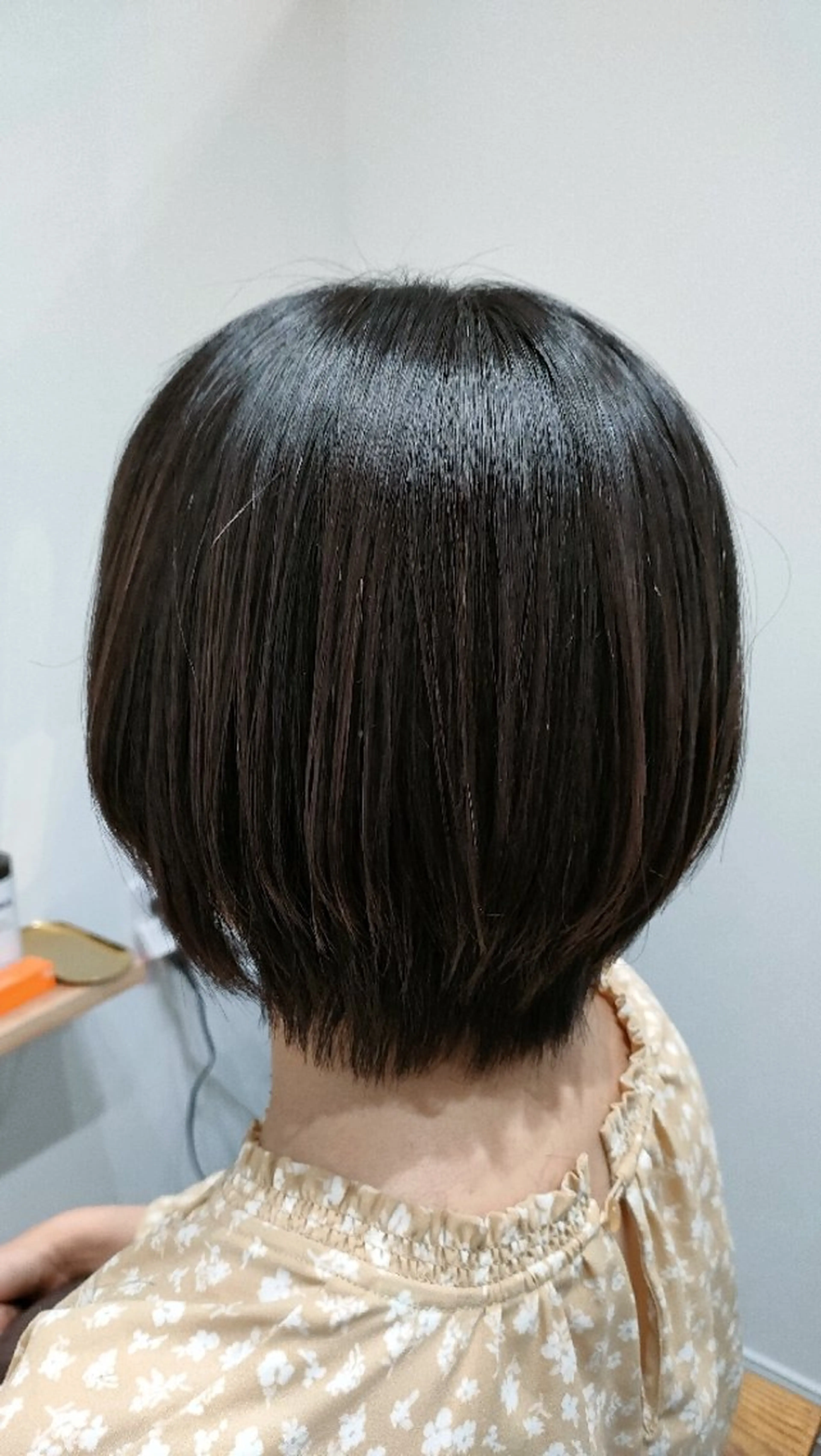 ショート カット 縮毛矯正 トリートメント 髪質改善美容室bokuno鳴海店所属・髪質改善/星野久美子 /撮影モデル募集のヘアスタイル