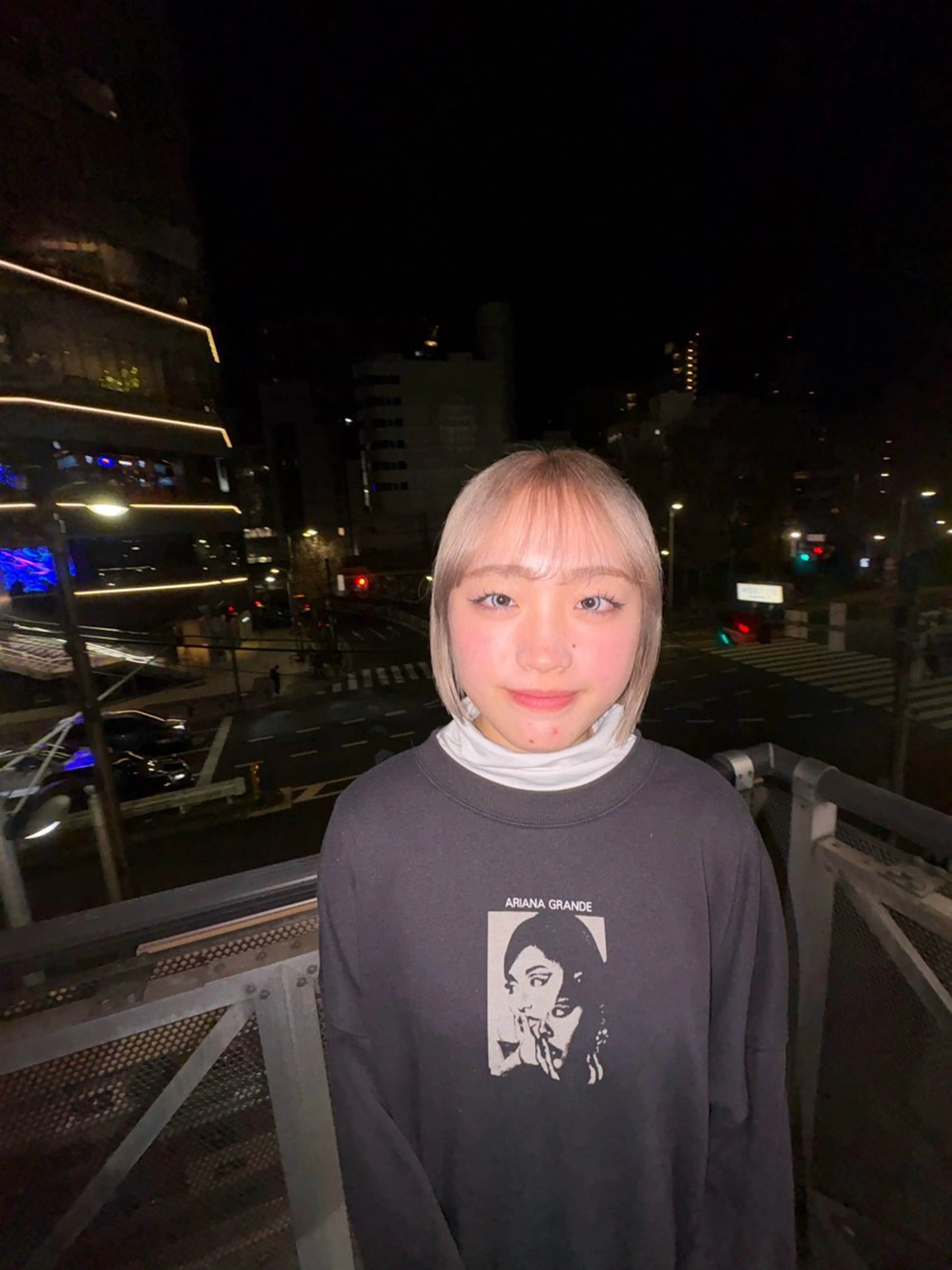 ミディアム カラー ボブ ヘアカラー driP.by HAVANA所属・ケアブリーチ／パーマ 工藤のヘアスタイル