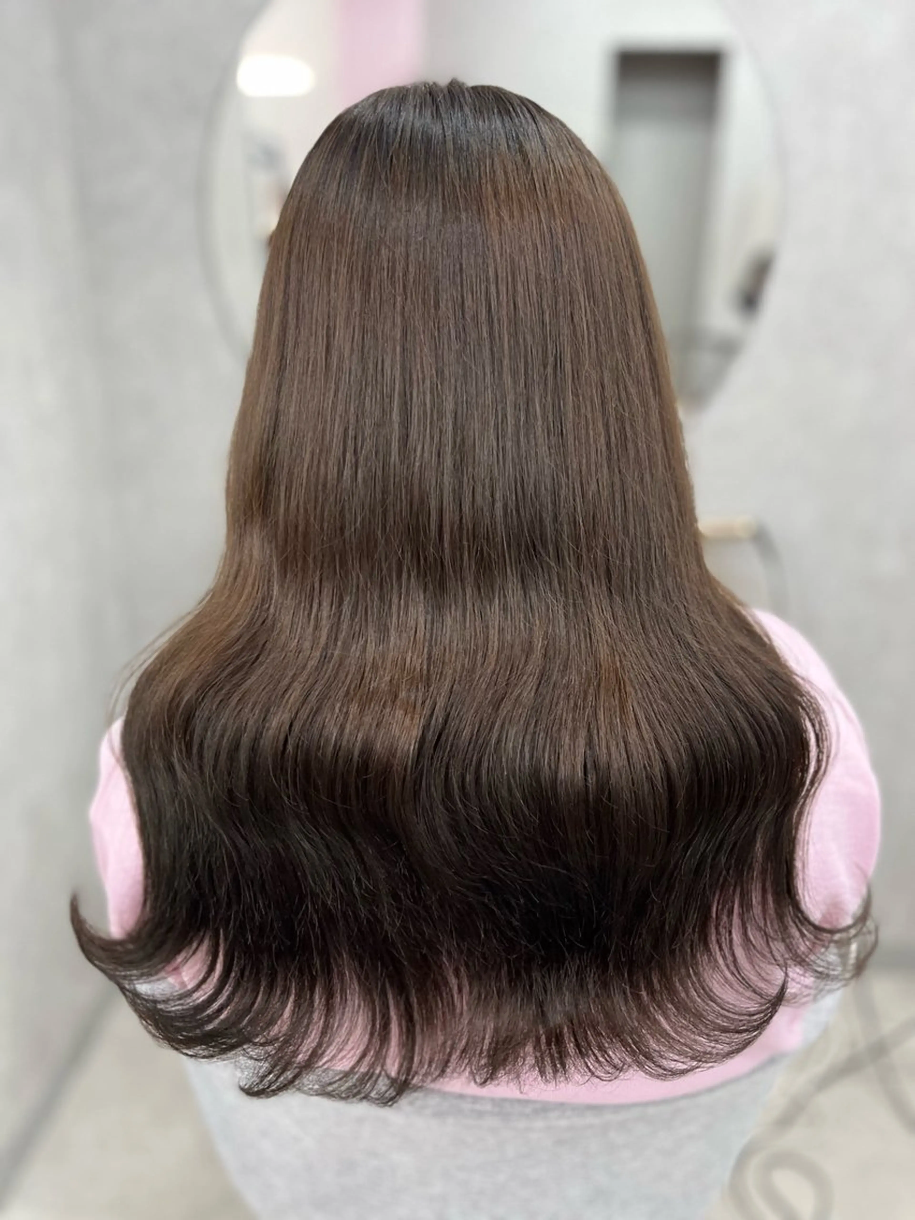 ロング カラー ヘアカラー トリートメント ヘッドスパ 💖 ぴんくぼぶの人 💖西田ゆうなのヘアスタイル