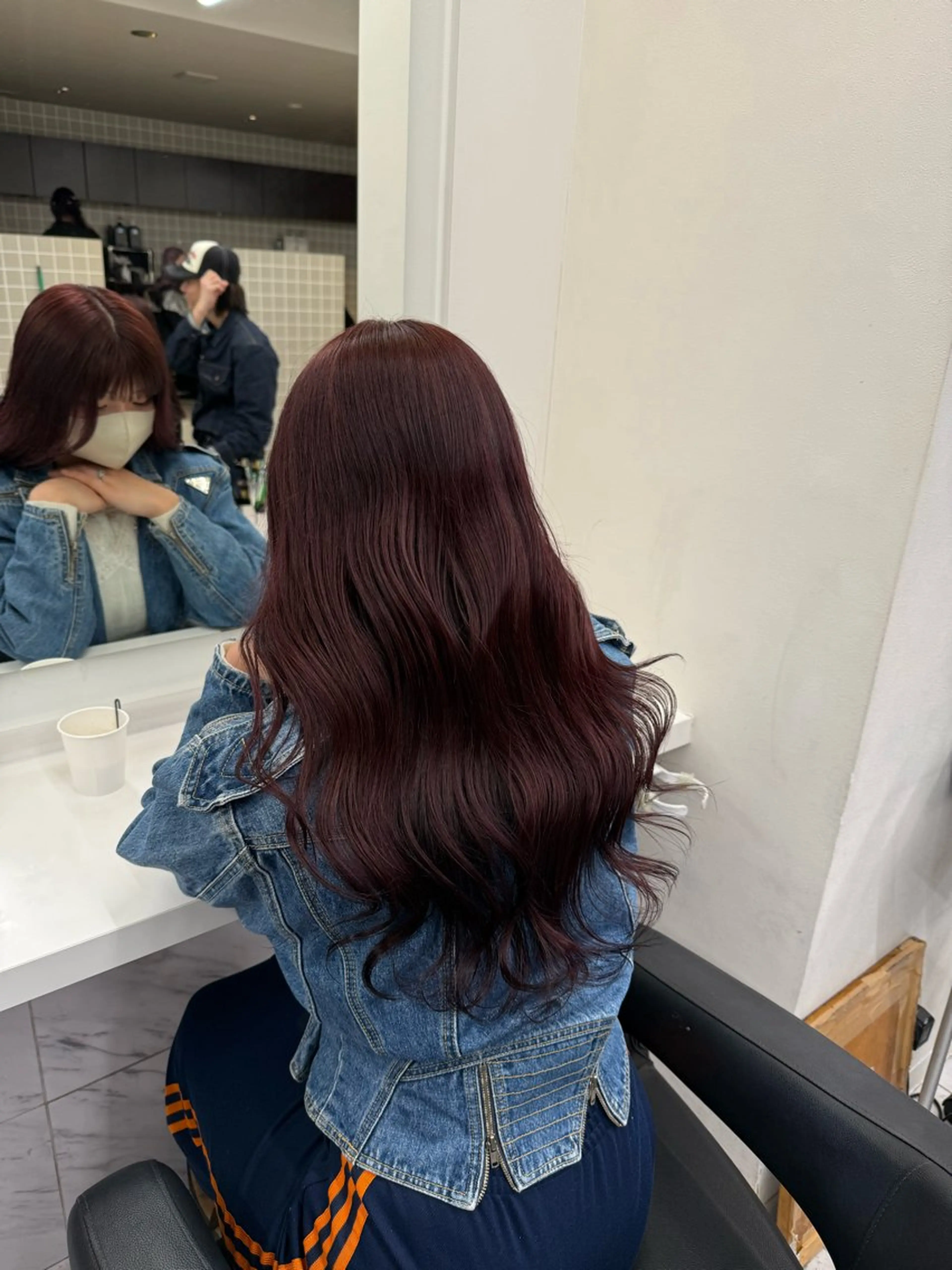 ロング カラー ヘアアレンジ ヘアカラー トリートメント ヘアセット 💗横浜美容室 💗HARUNAのヘアスタイル