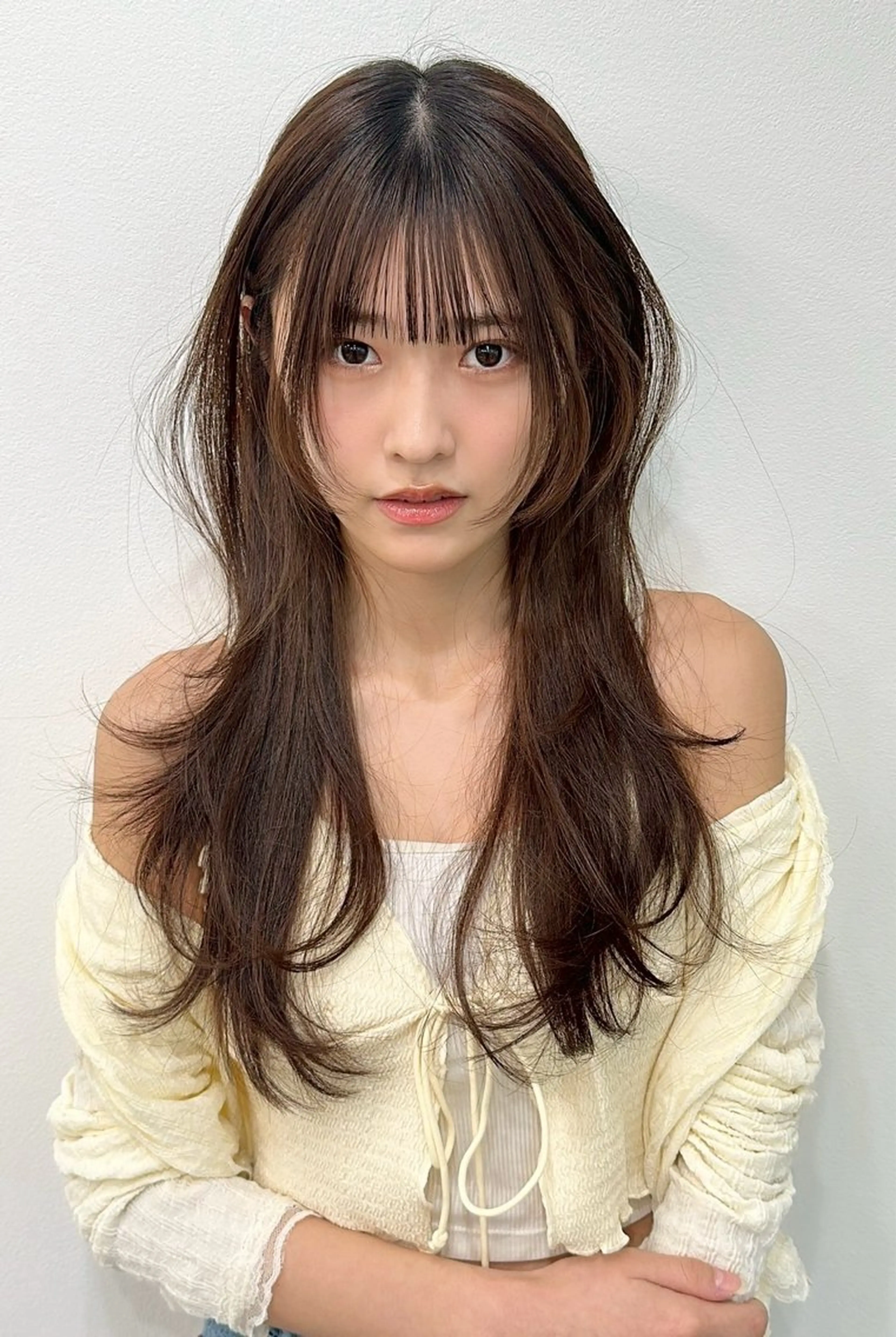 🩷ワンカラー➕オージュアorフローディアトリートメント(超音波アイロン)の写真