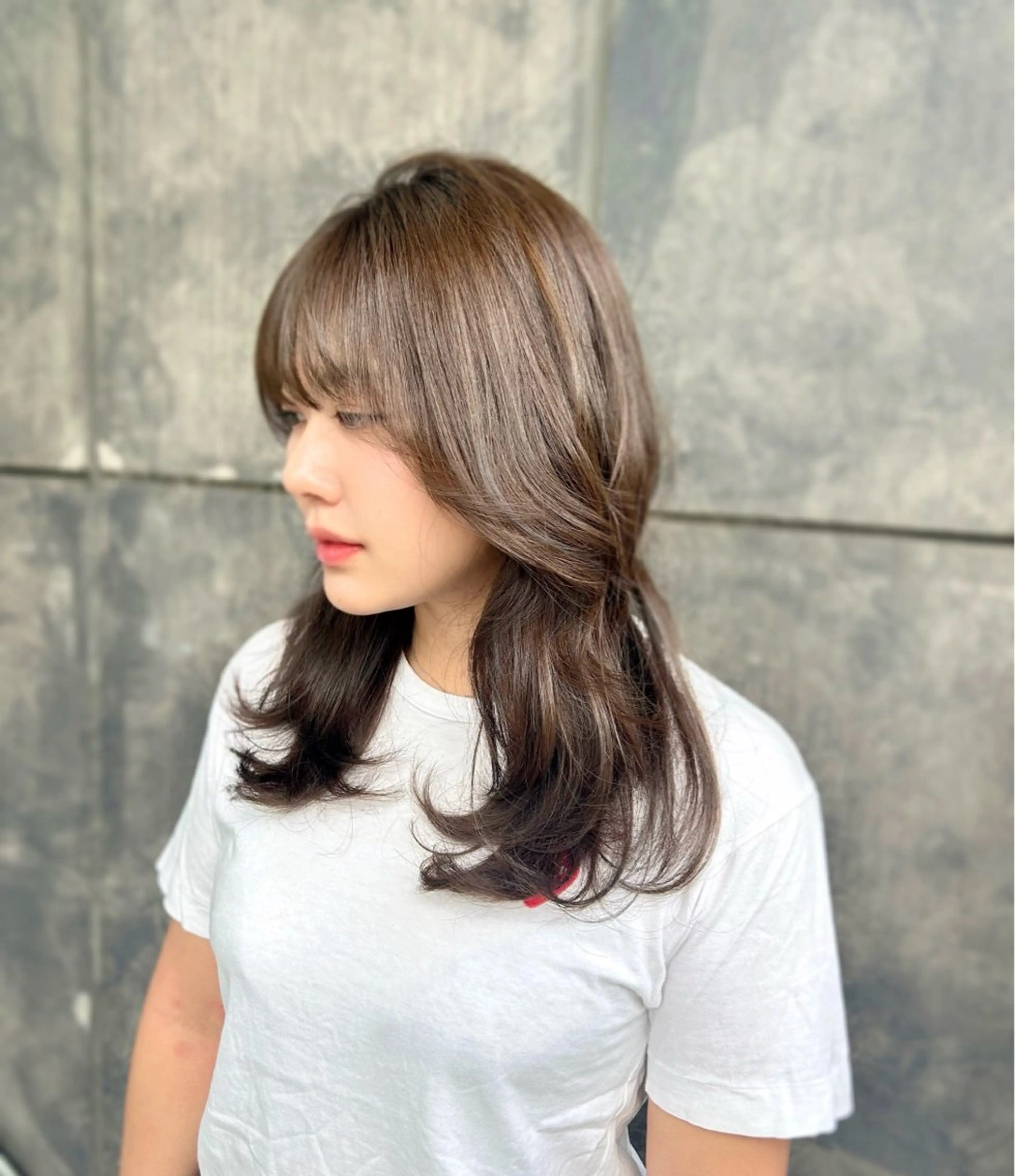 セミロング カラー カット ヘアカラー I’ve所属・💘大人可愛く💘 Natsuki❥❥❥のヘアスタイル