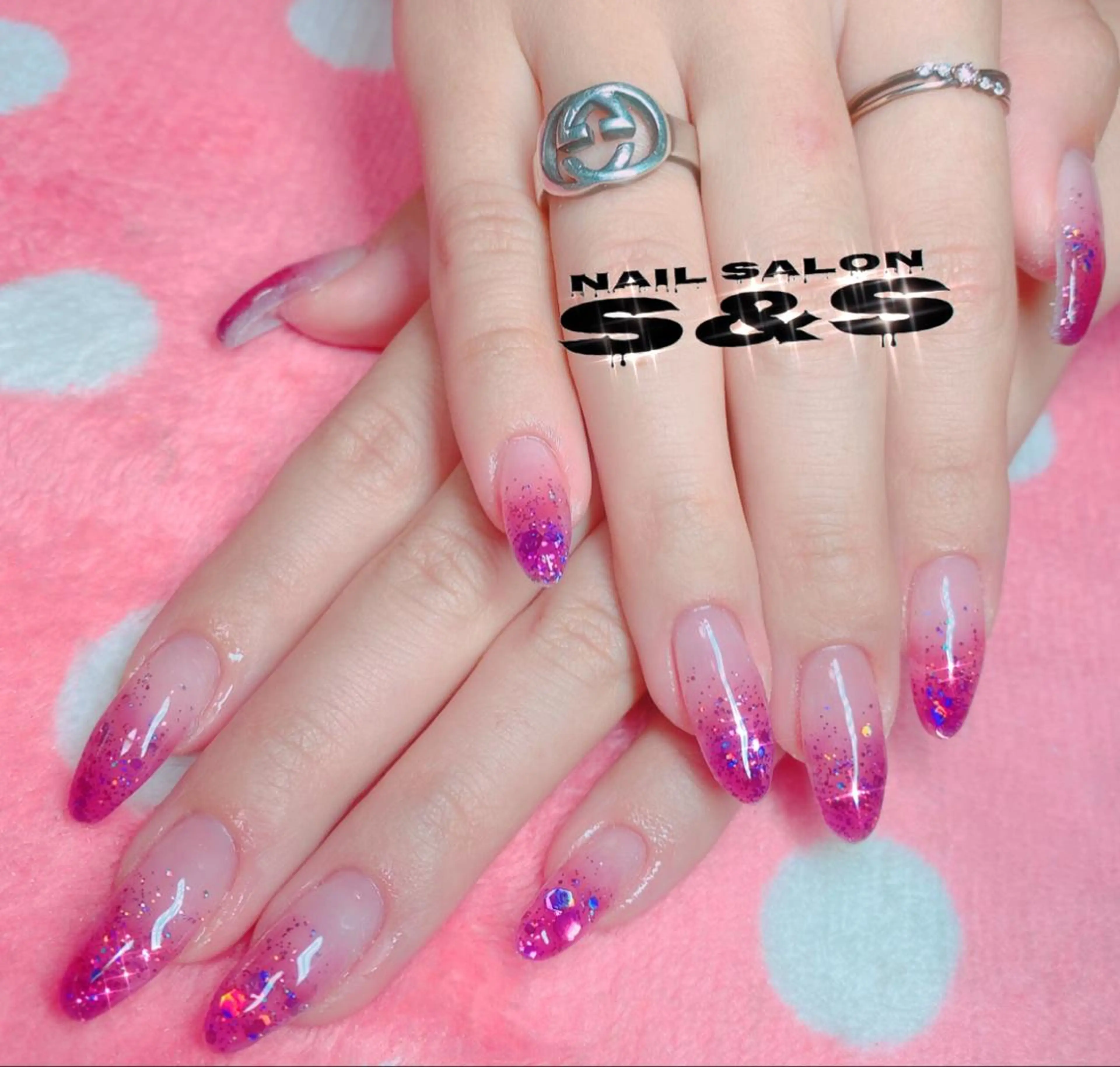 ネイル 長さ出し メンズネイル 持ち込み スカルプネイル S&S 村田小百合のネイルデザイン