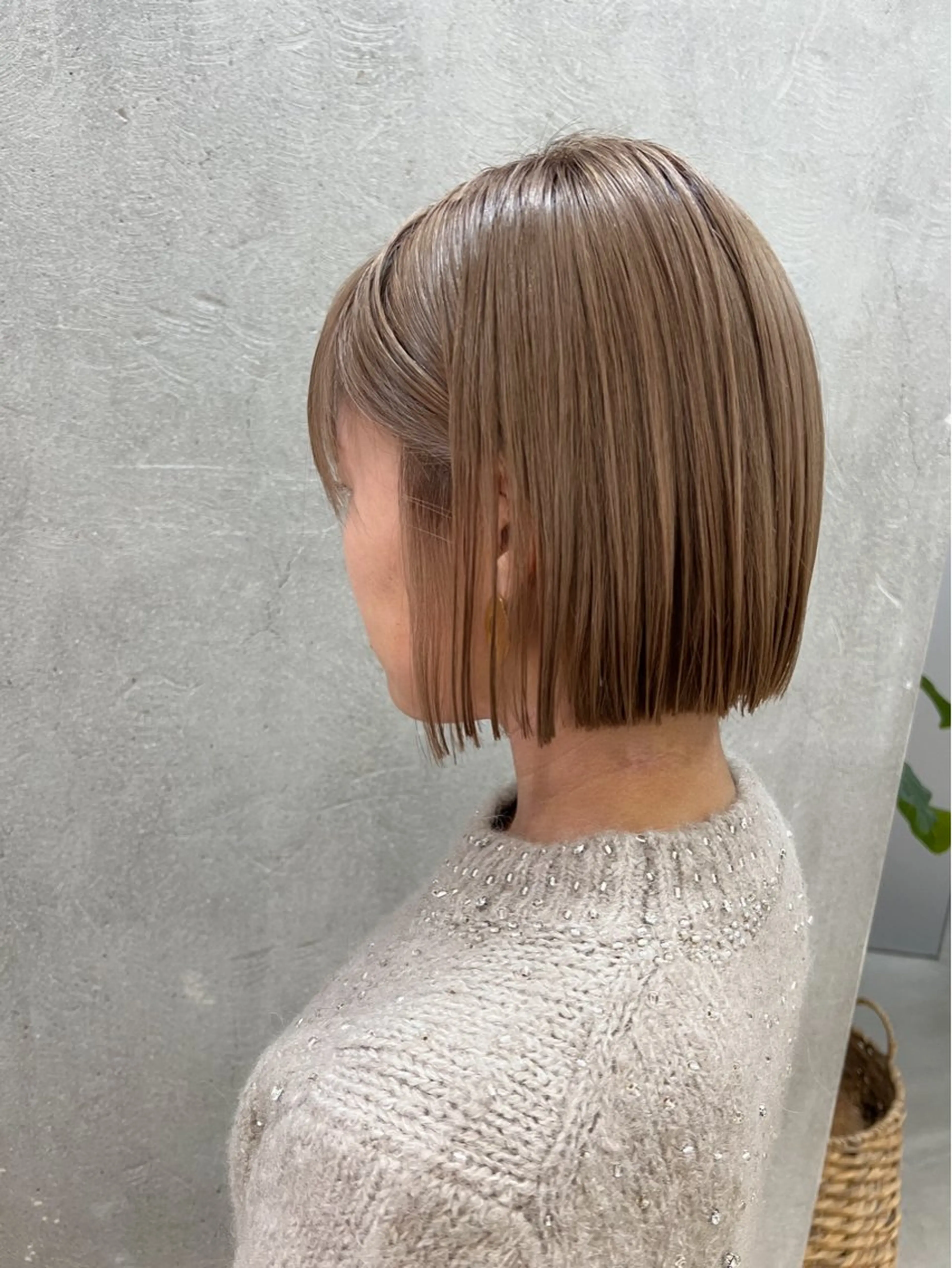 ショート カラー カット ヘアカラー トリートメント le'a所属・谷町/Le'a /竹原詩緒奈のヘアスタイル