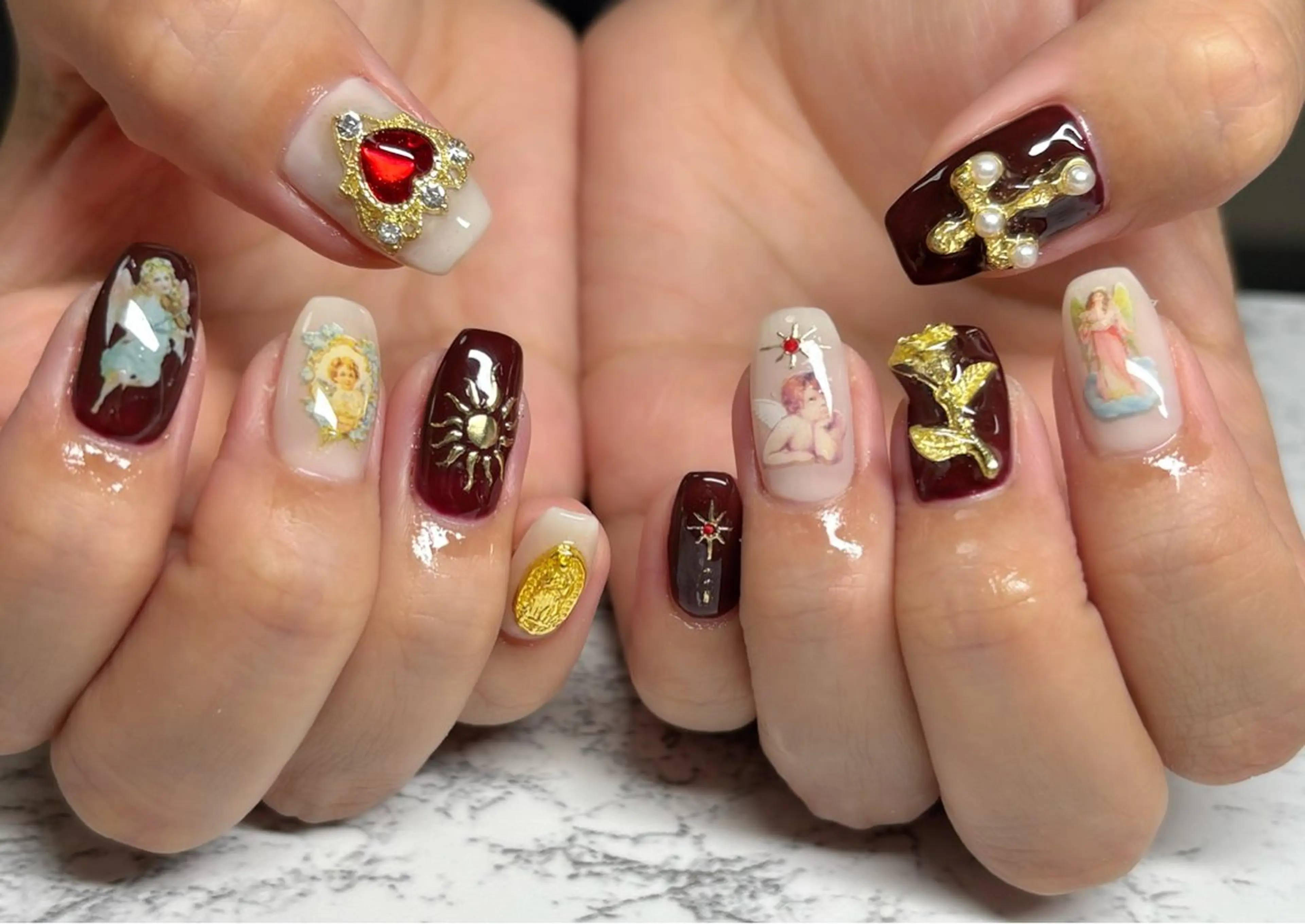 ネイル ハンドネイル 市川駅 ✿中津のネイルデザイン