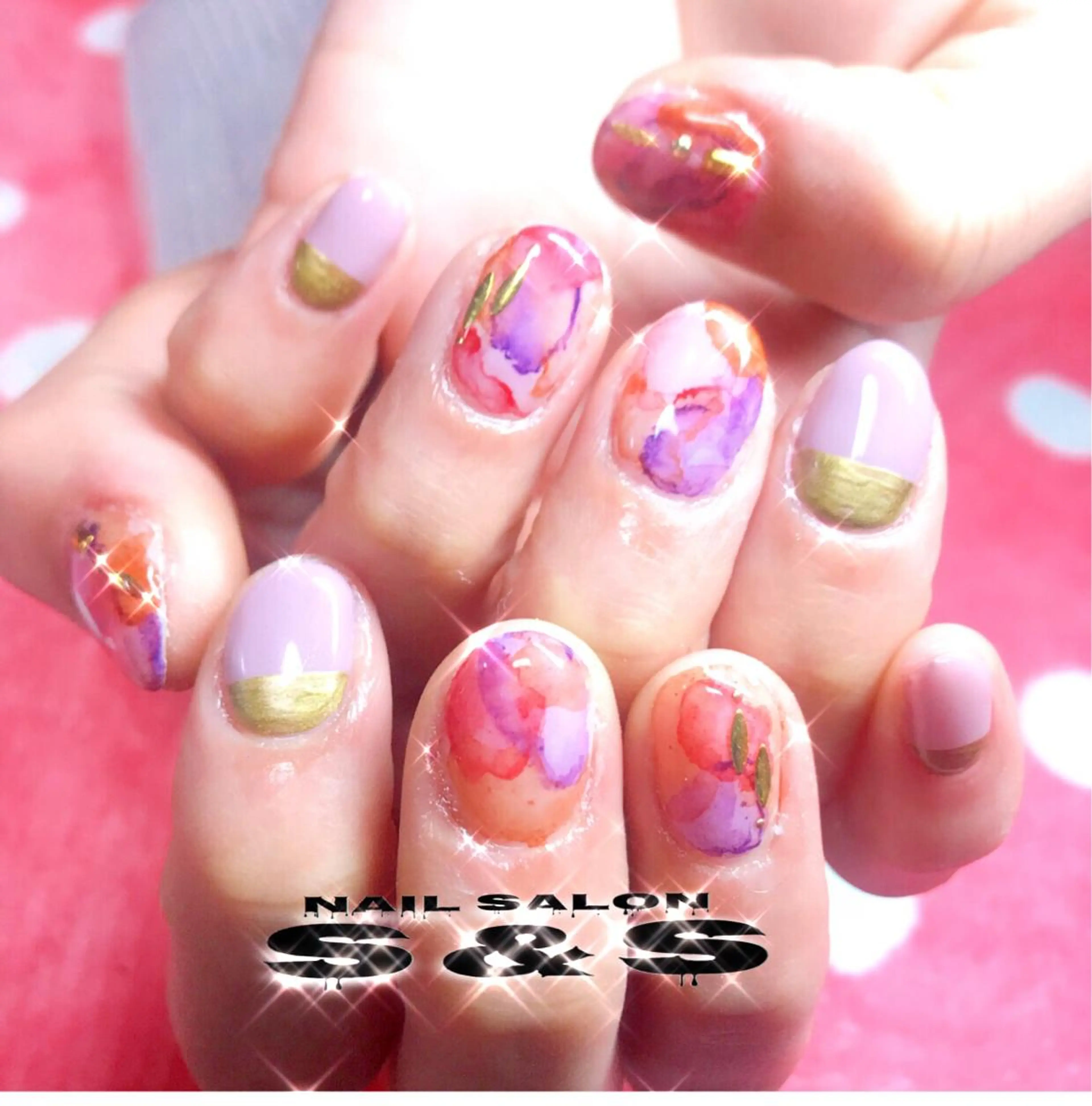 ネイル 長さ出し メンズネイル 持ち込み スカルプネイル ネイルチップ S&S 村田小百合のネイルデザイン