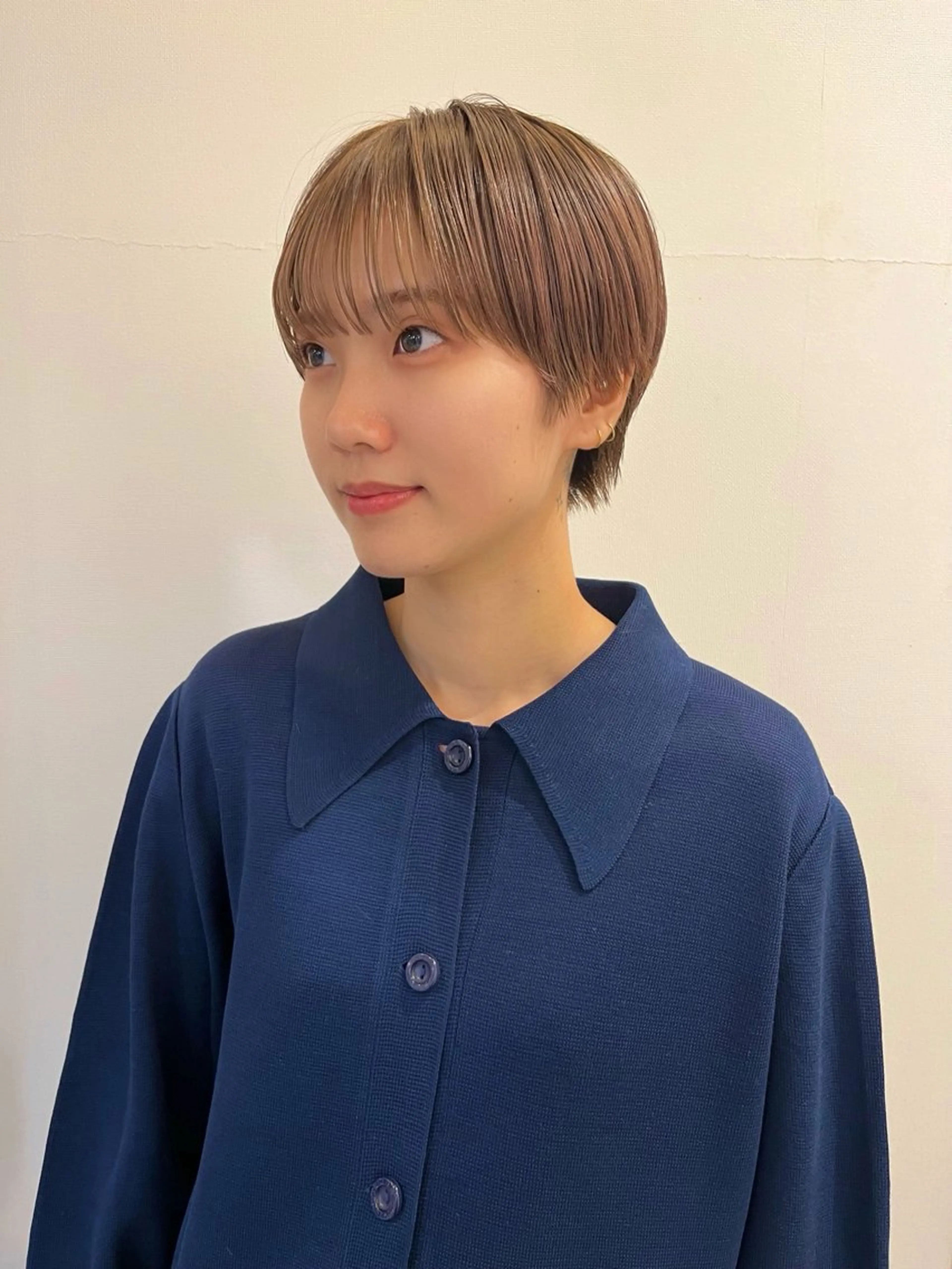 ショート ショート/ボブ/透明 感カラー🎀　emiのヘアスタイル