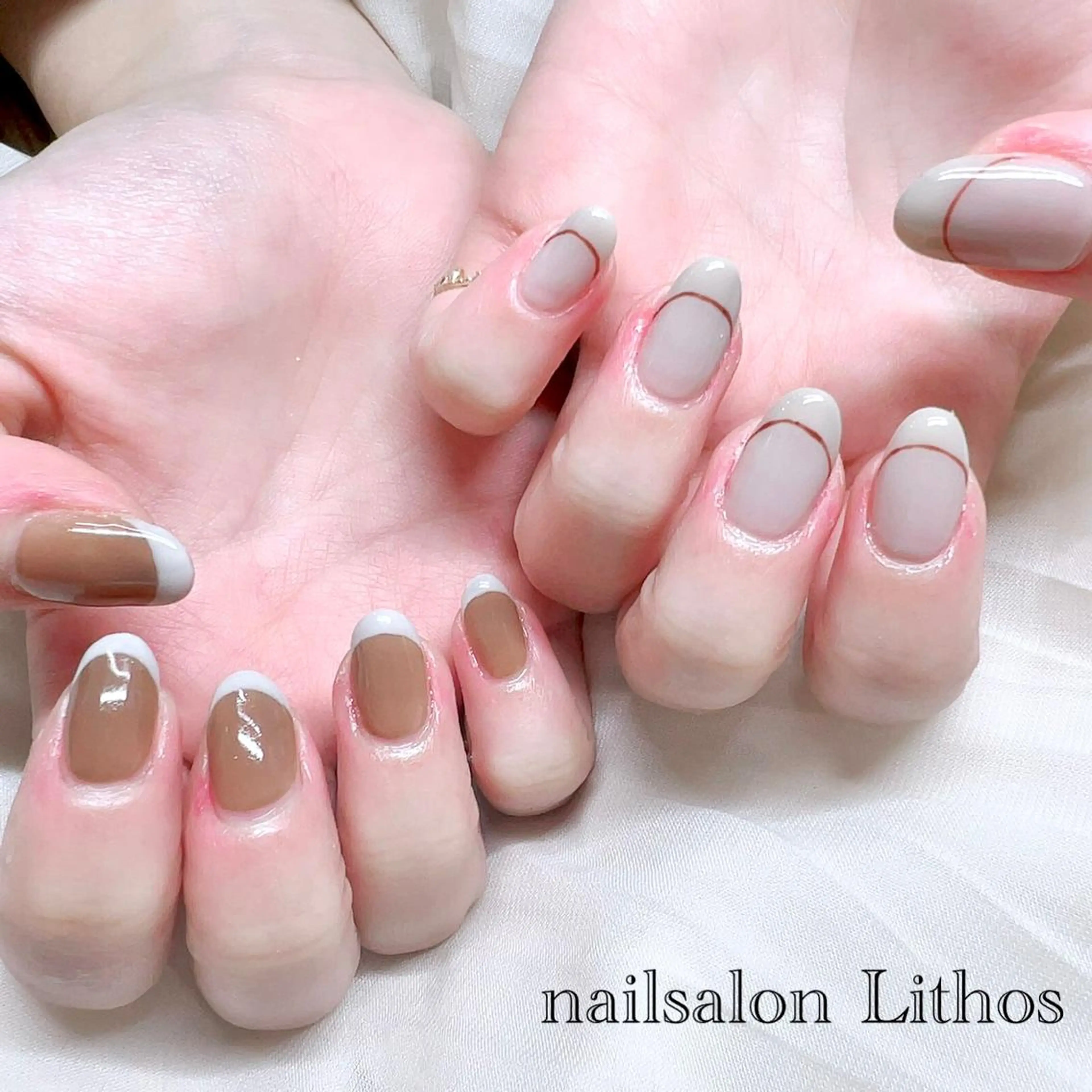 ネイル ハンドネイル nailsalon Lithos所属・nailsalon Recontreのネイルデザイン