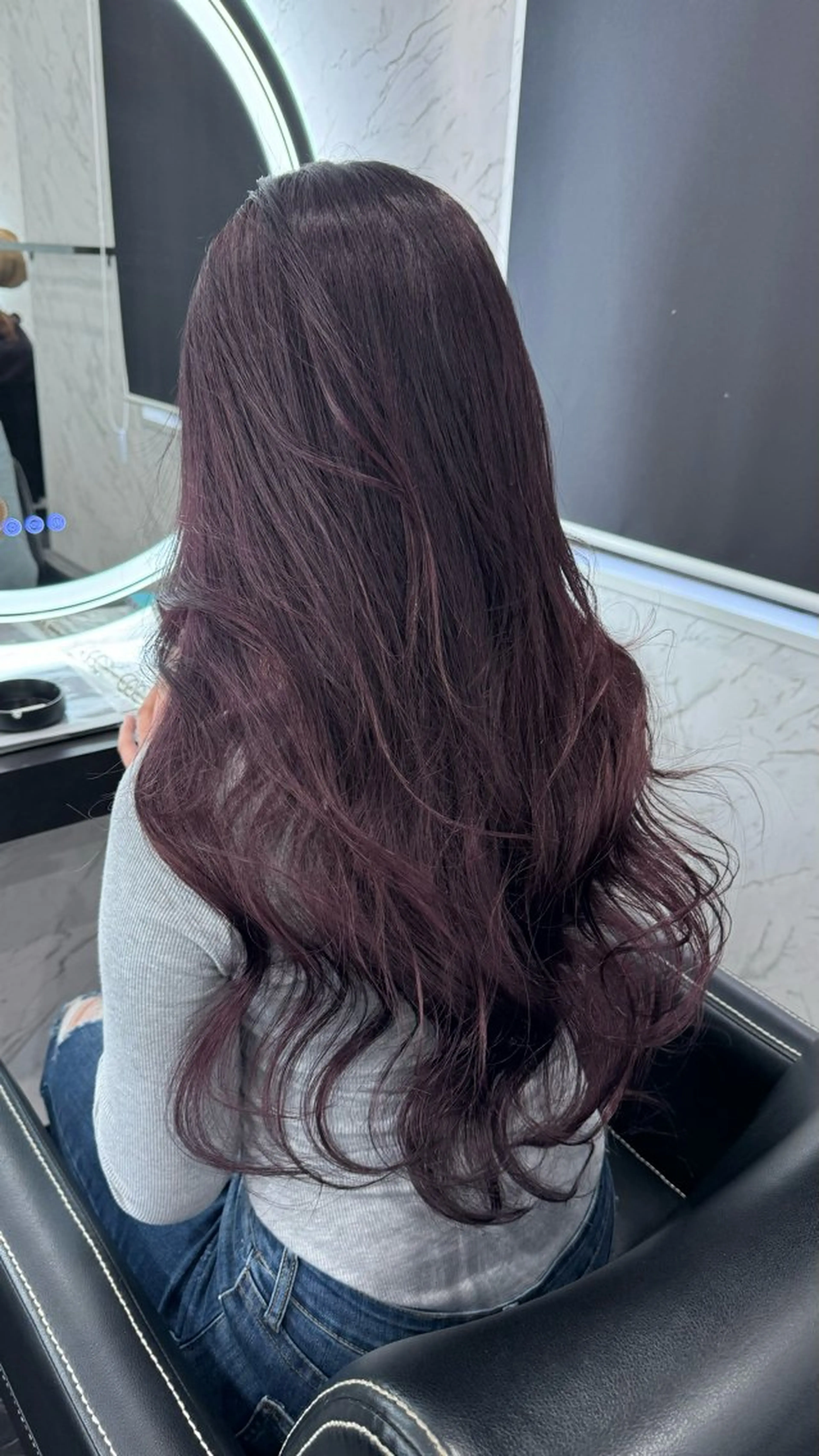 ロング 末永 もものヘアスタイル